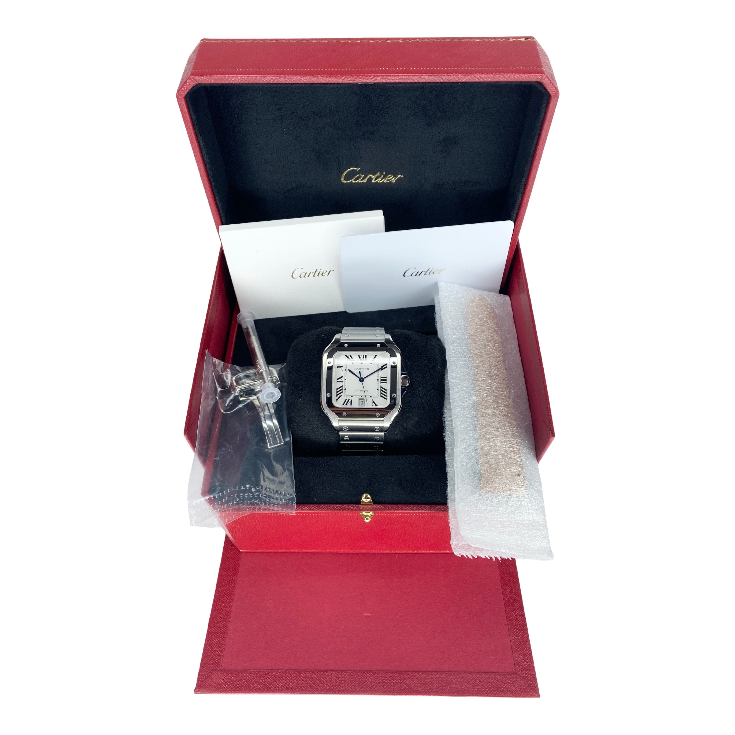 CARTIER SANTOS DE CARTIER WSSA0018 LARGE 10/2024 FULLSET