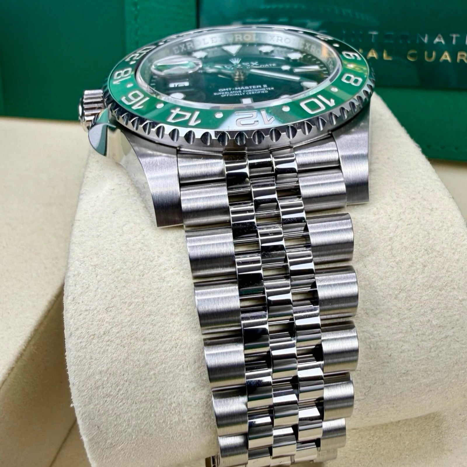 ROLEX GMT-MASTER II SPRITE 126720VTNR JUBILEE 10/2025 LC100 NEU FULLSET