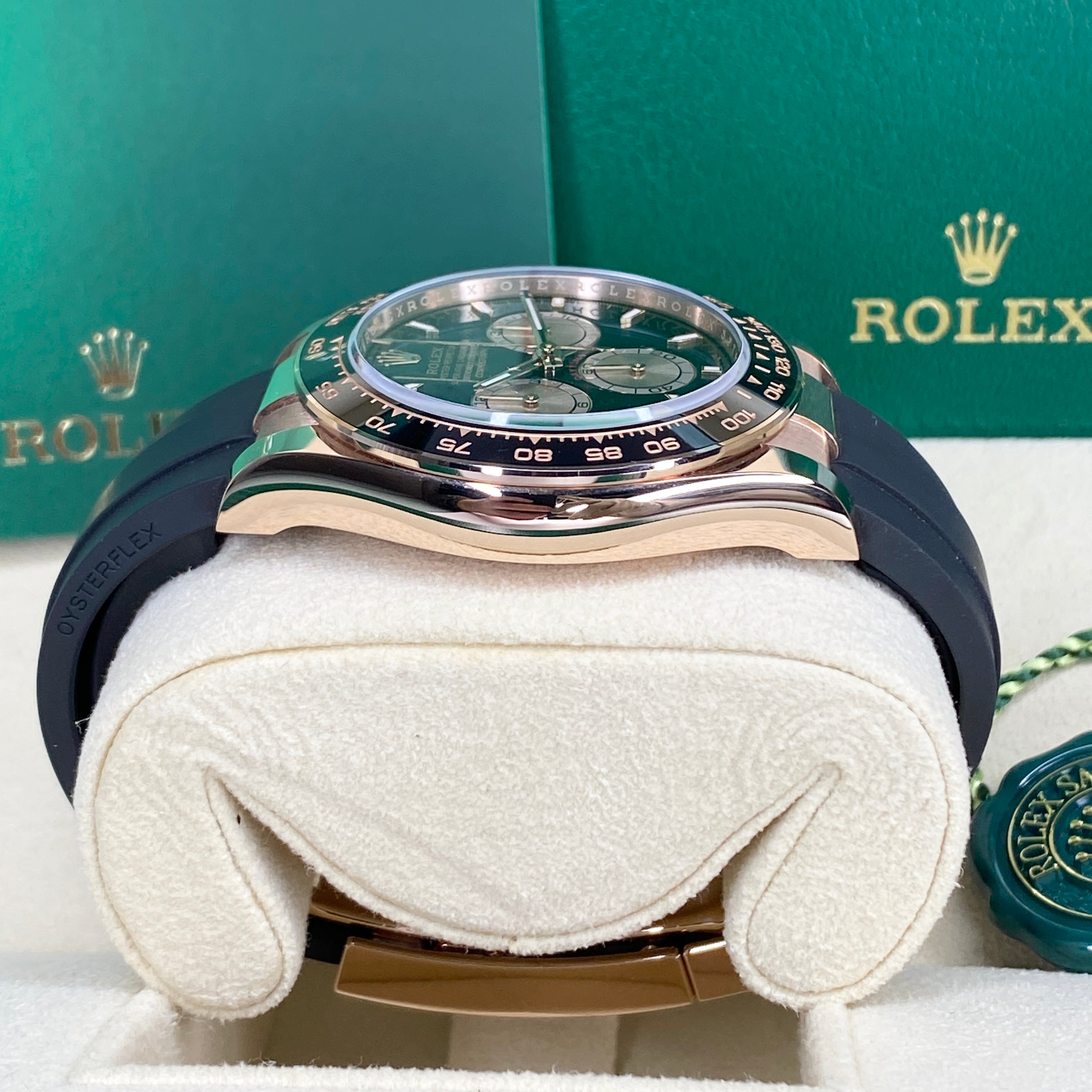 ROLEX DAYTONA OYSTERFLEX ROSÉGOLD 126515LN 08/2024 NEU FULLSET