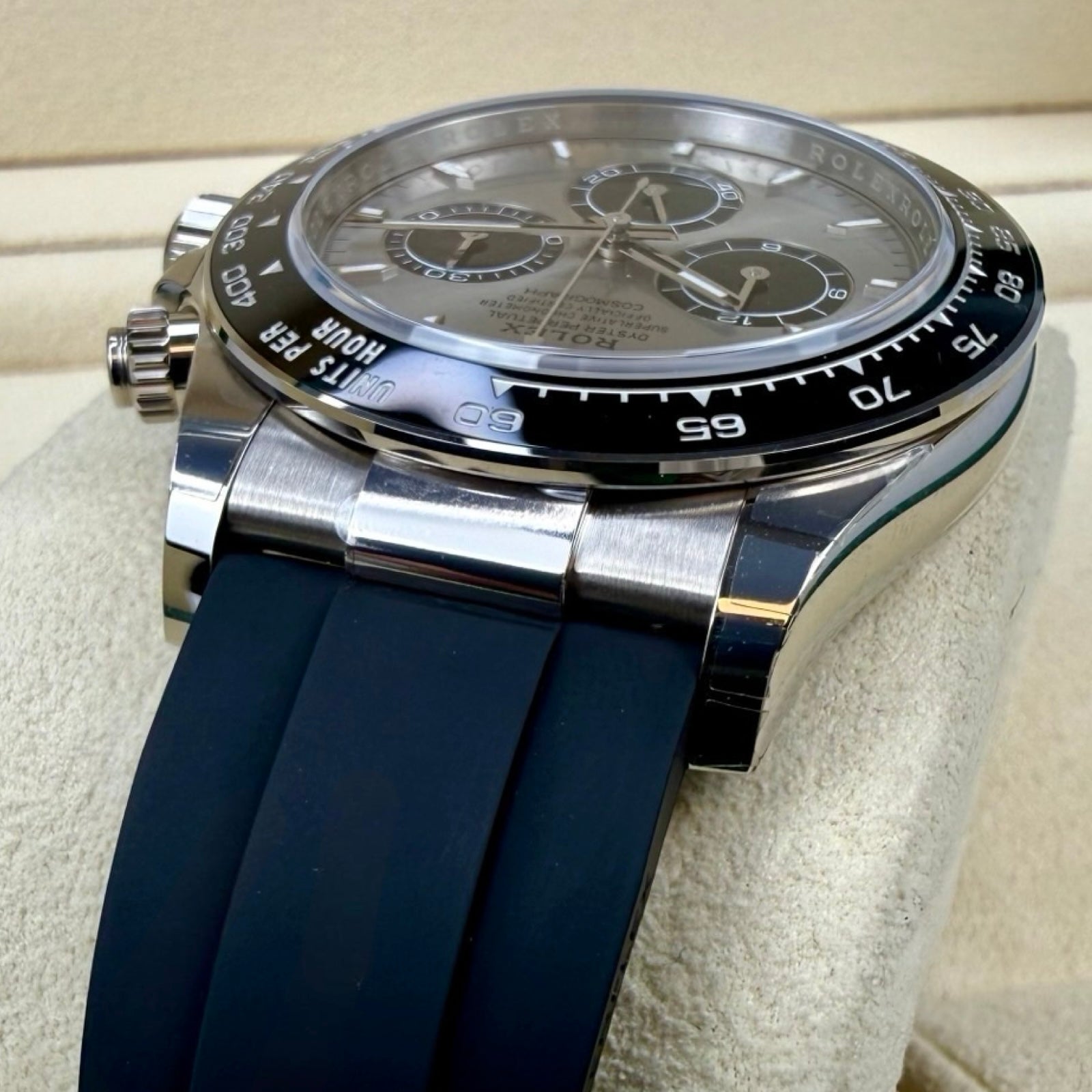 ROLEX COSMOGRAPH DAYTONA OYSTERFLEX 126519LN WEIßGOLD "GHOST" 09/2024 NEU FULLSET