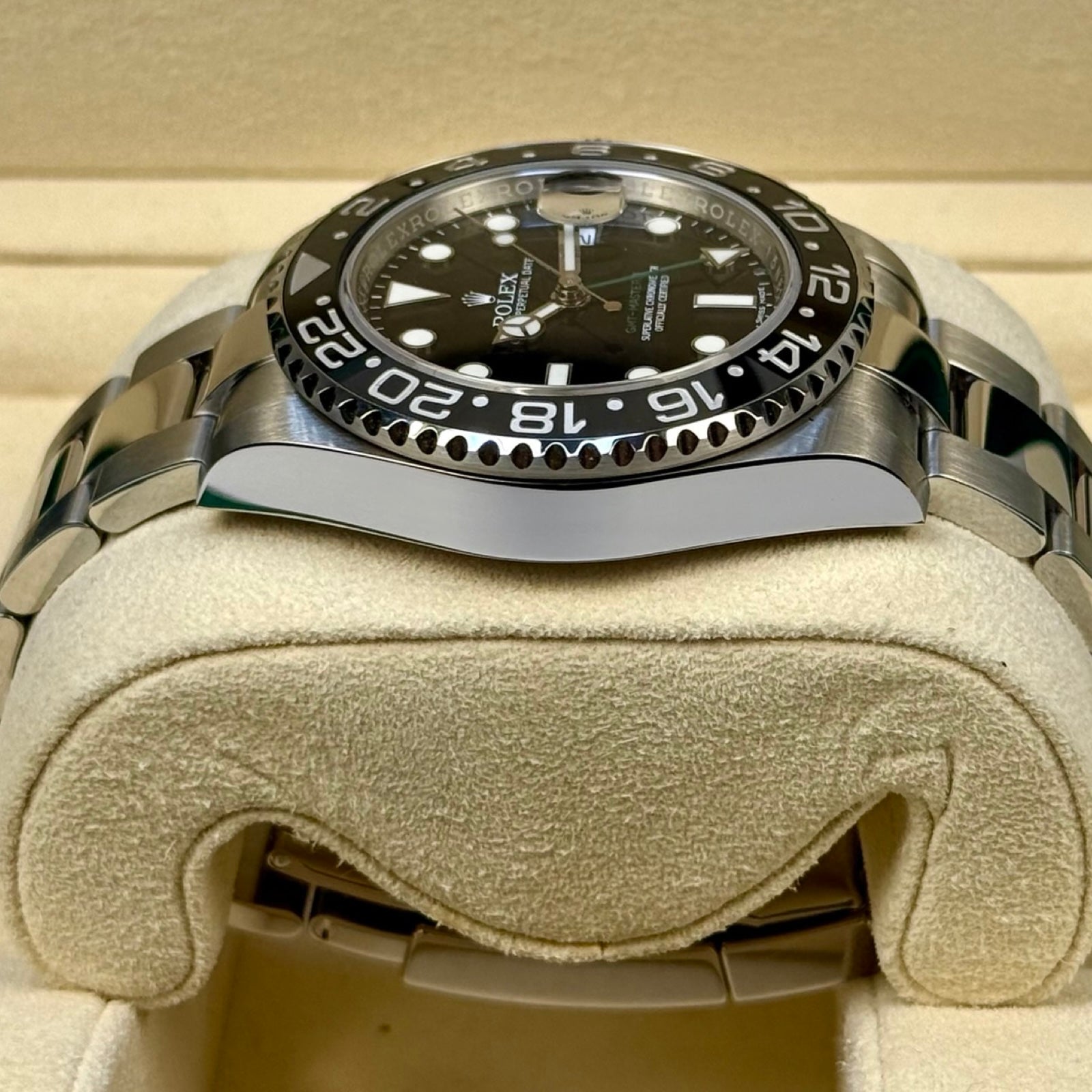 ROLEX GMT-MASTER II 116710LN 11/2016 LC100 TOP ZUSTAND FULLSET