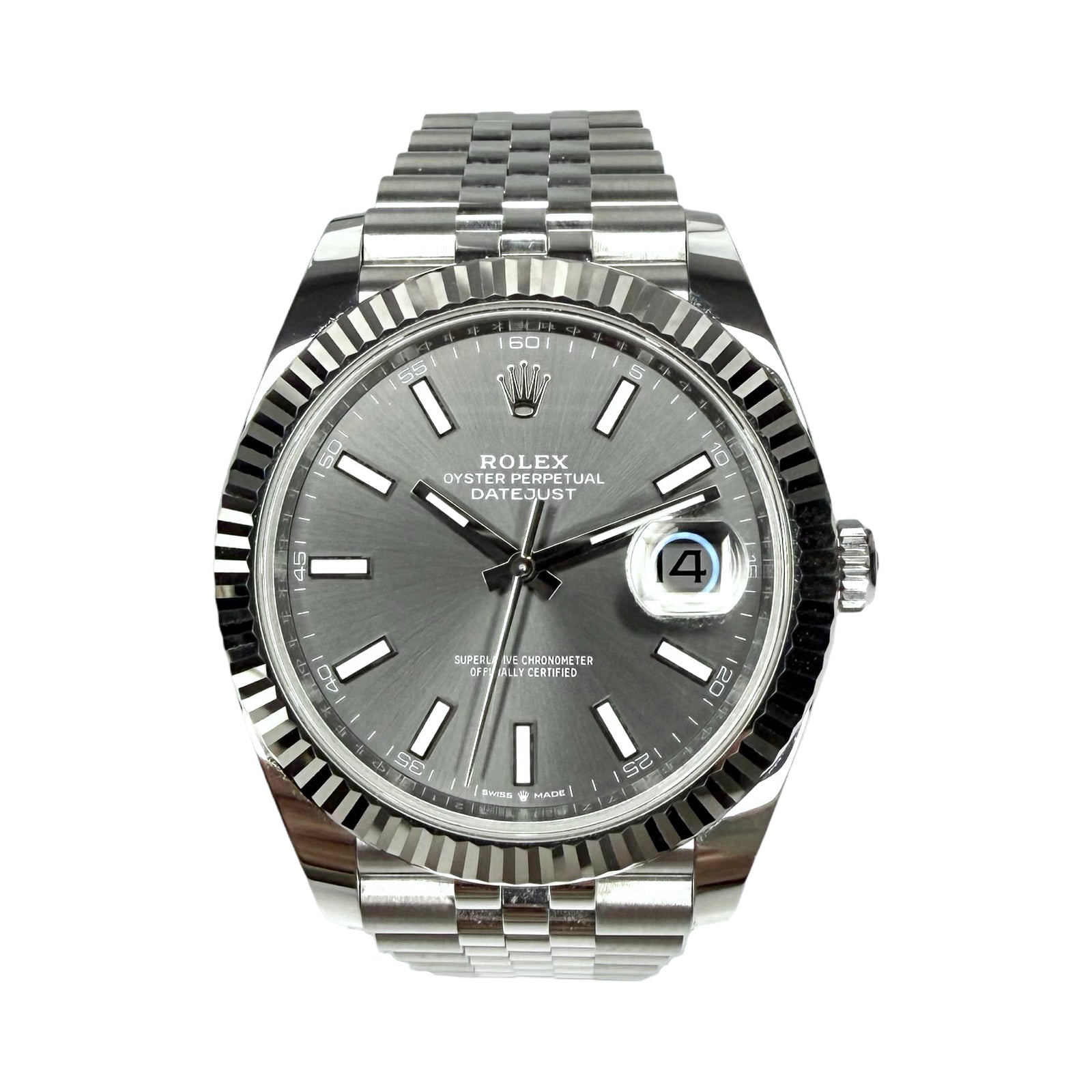 ROLEX DATEJUST 41 126334 2023 AZZURO FULL SET