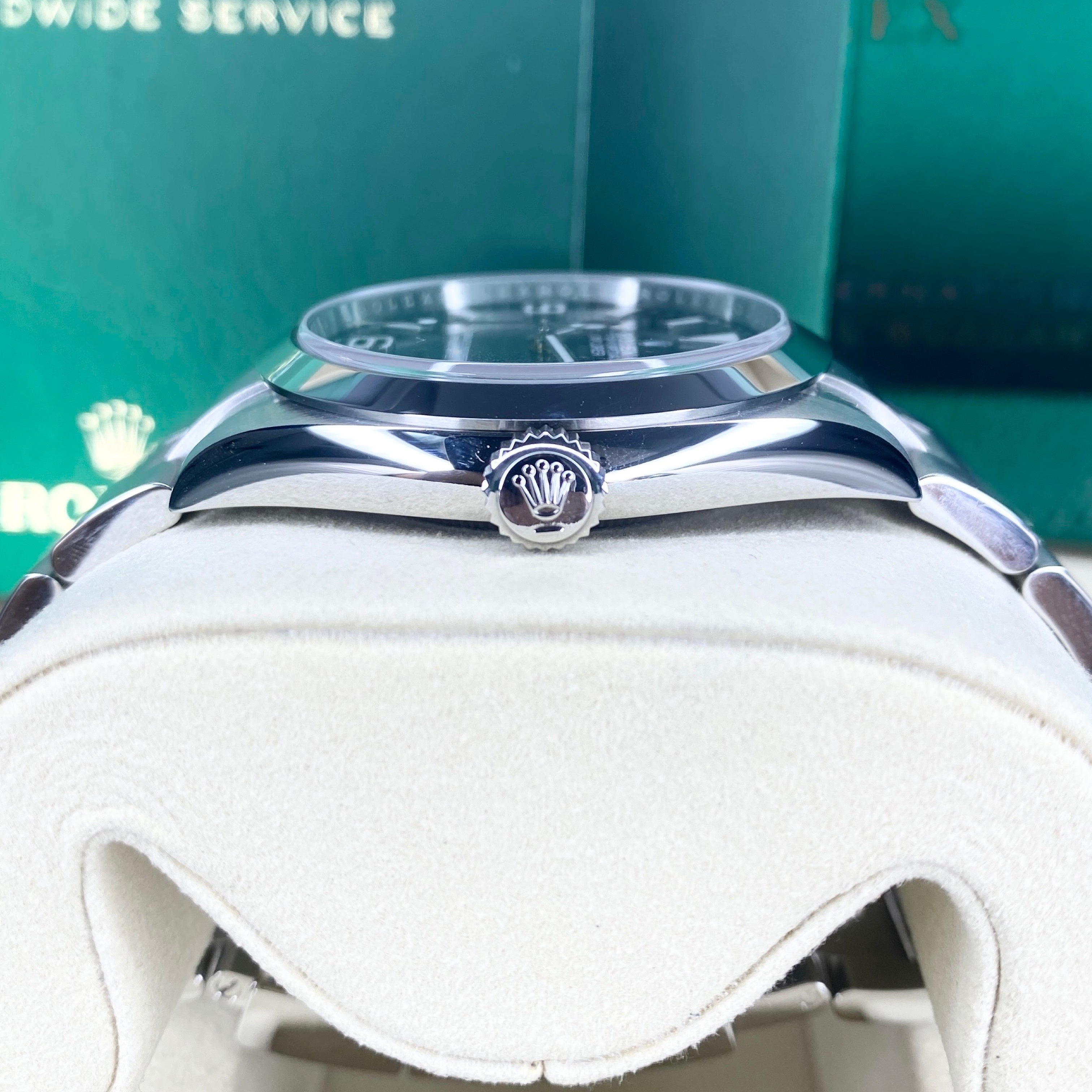 ROLEX SUBMARINER NO DATE 124060 2024 NEW FULLSET STICKERS 