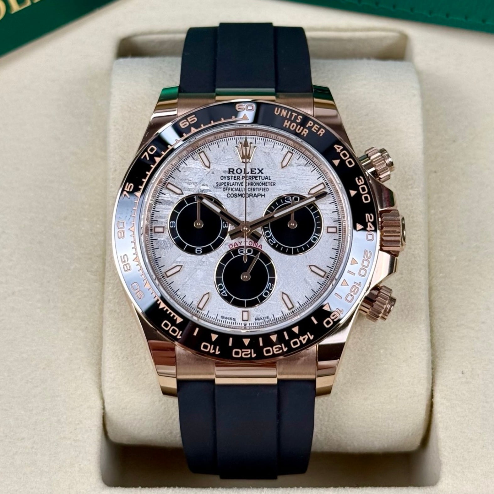 ROLEX DAYTONA 116500LN BLACK 2022 NEW FULLSET 