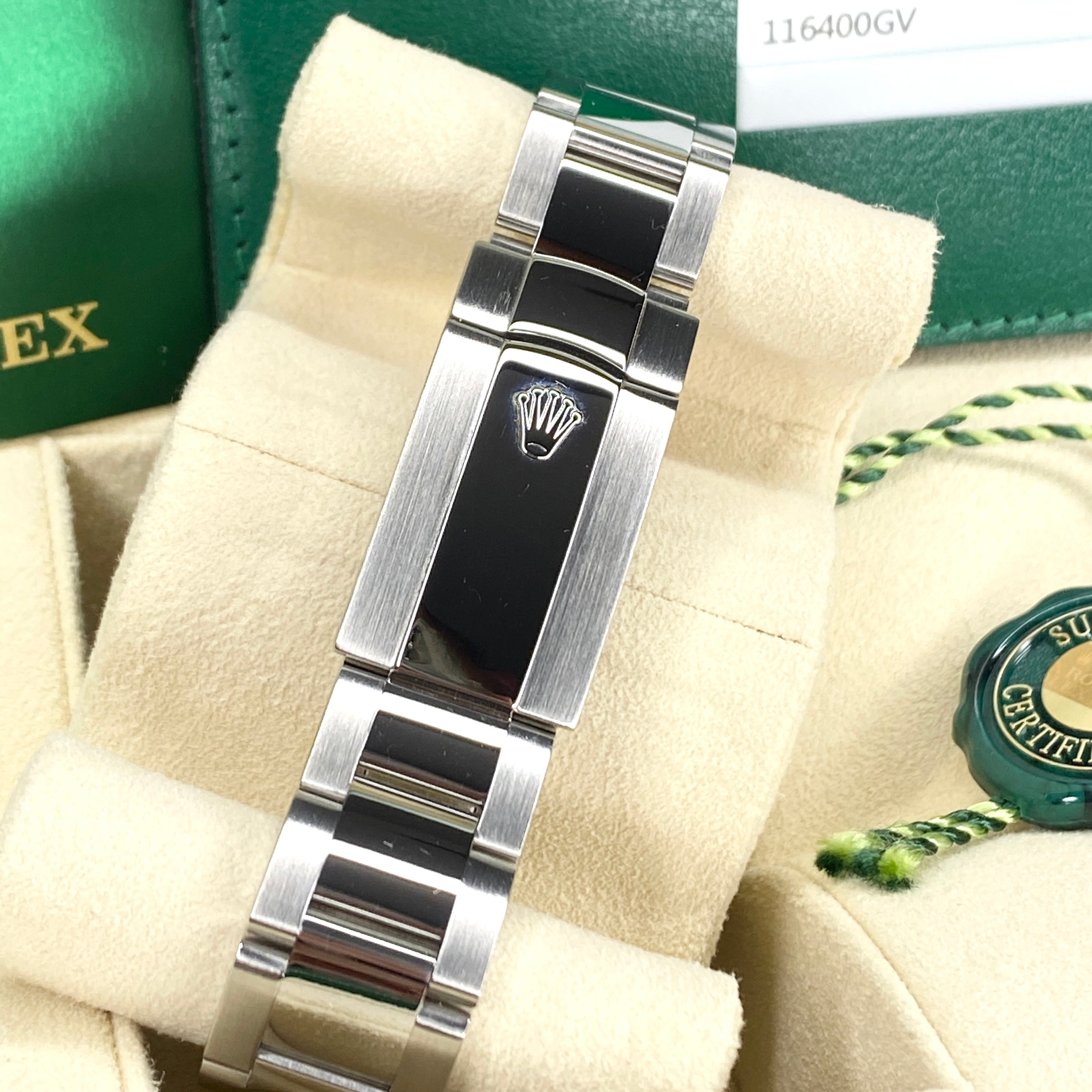 ROLEX MILGAUSS SCHWARZ 116400GV 2017 LC EU FULLSET