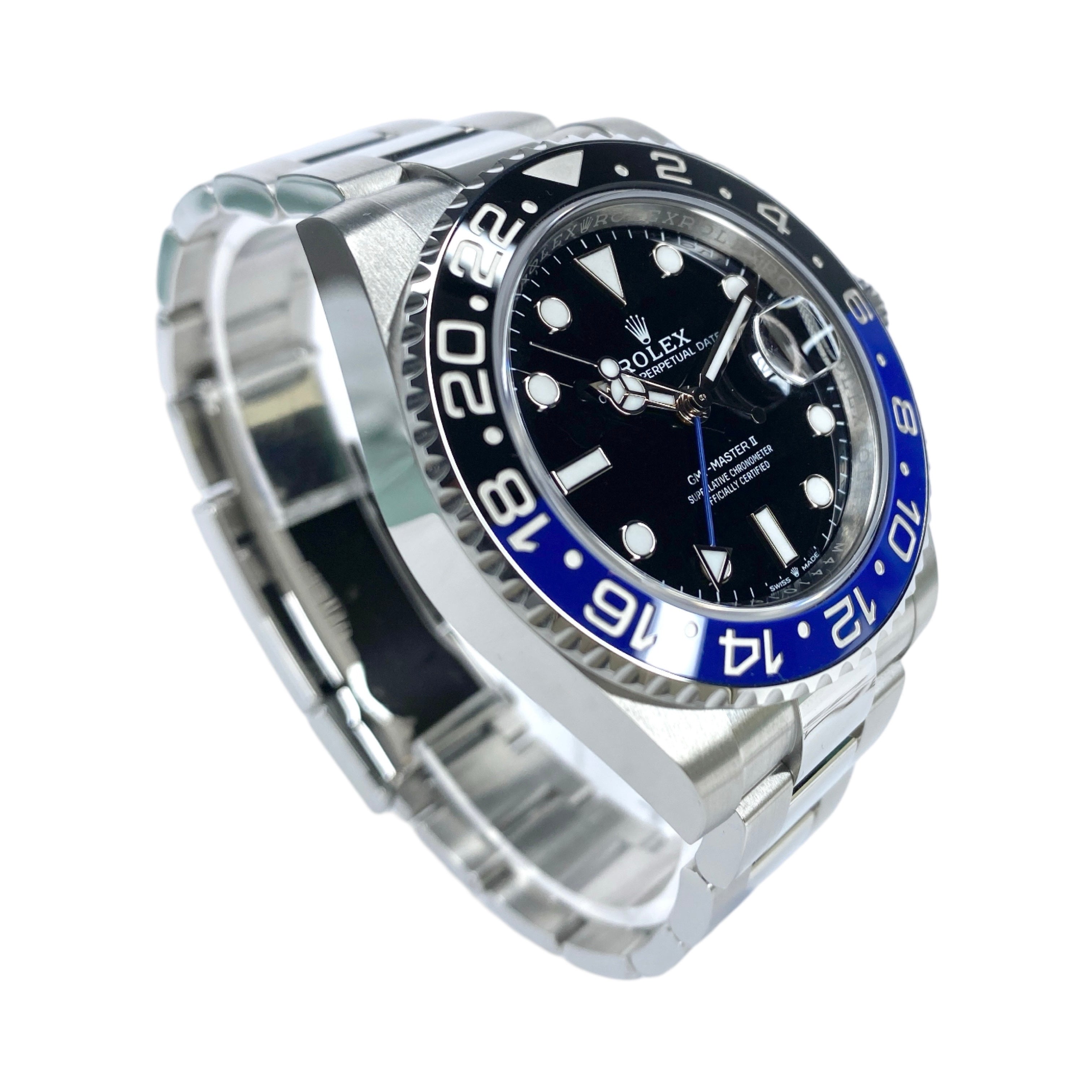 ROLEX GMT-MASTER II 126710BLNR BATMAN 2024 NEU FULLSET