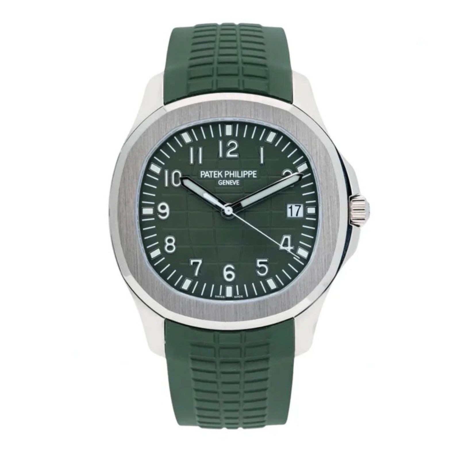 PATEK PHILIPPE AQUANAUT 5168G-010 GREEN NEW 12/2024 FULLSET