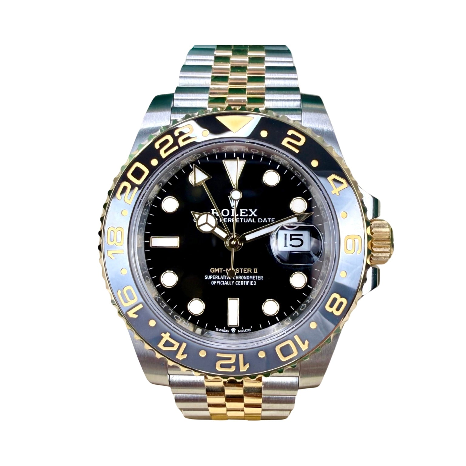 ROLEX GMT-MASTER II 126713GRNR ZOMBIE 02/2026 LC100 NEU FULLSET