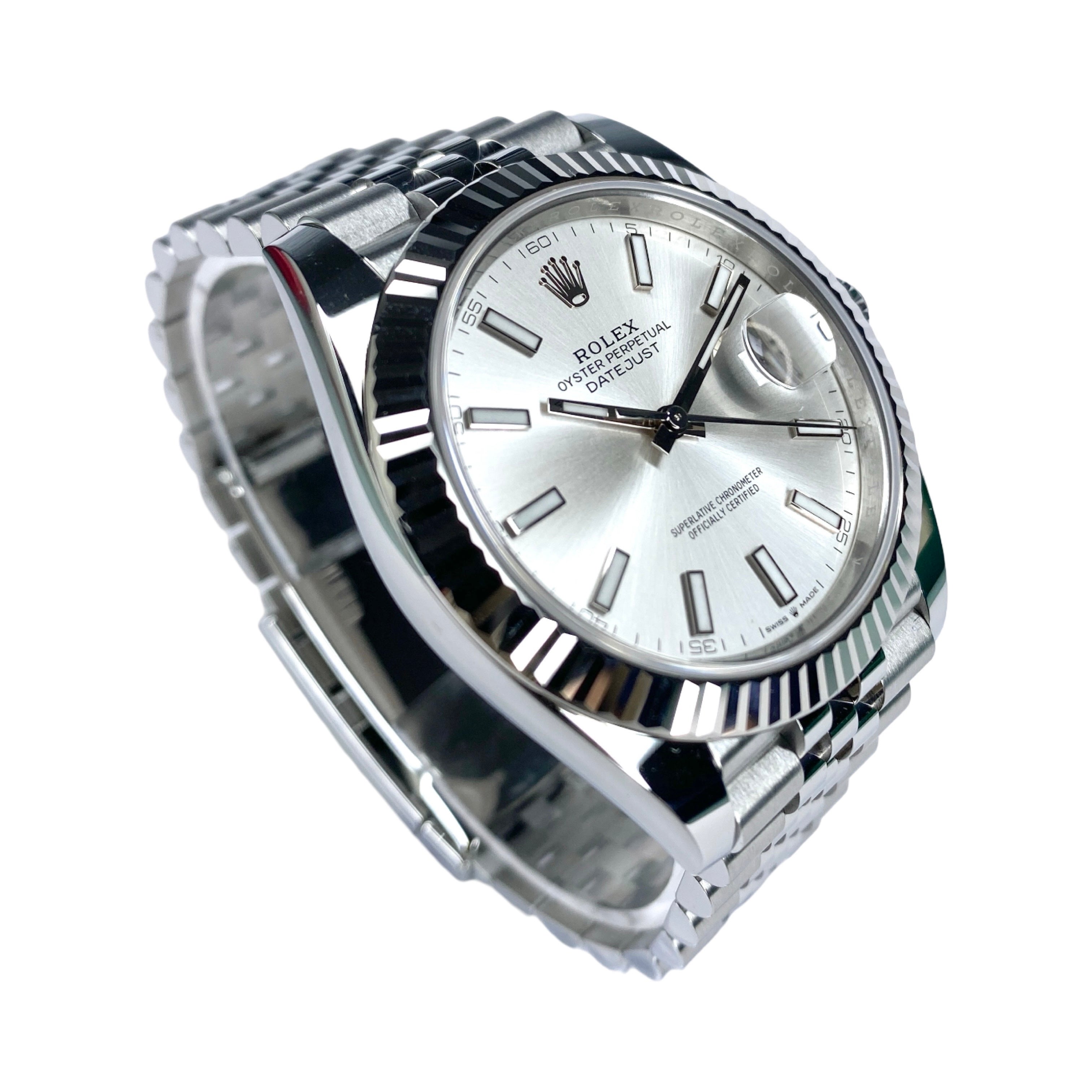 ROLEX DATEJUST 41 126334 2023 AZZURO FULL SET