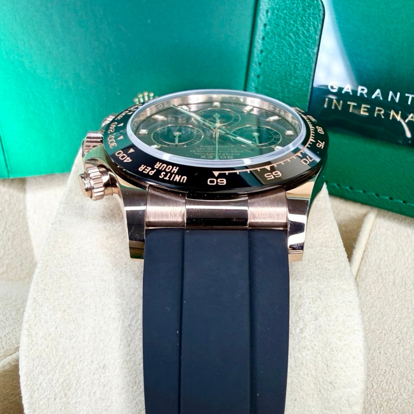 ROLEX DAYTONA OYSTERFLEX ROSÉGOLD 116515LN 12/2022 NEU FULLSET