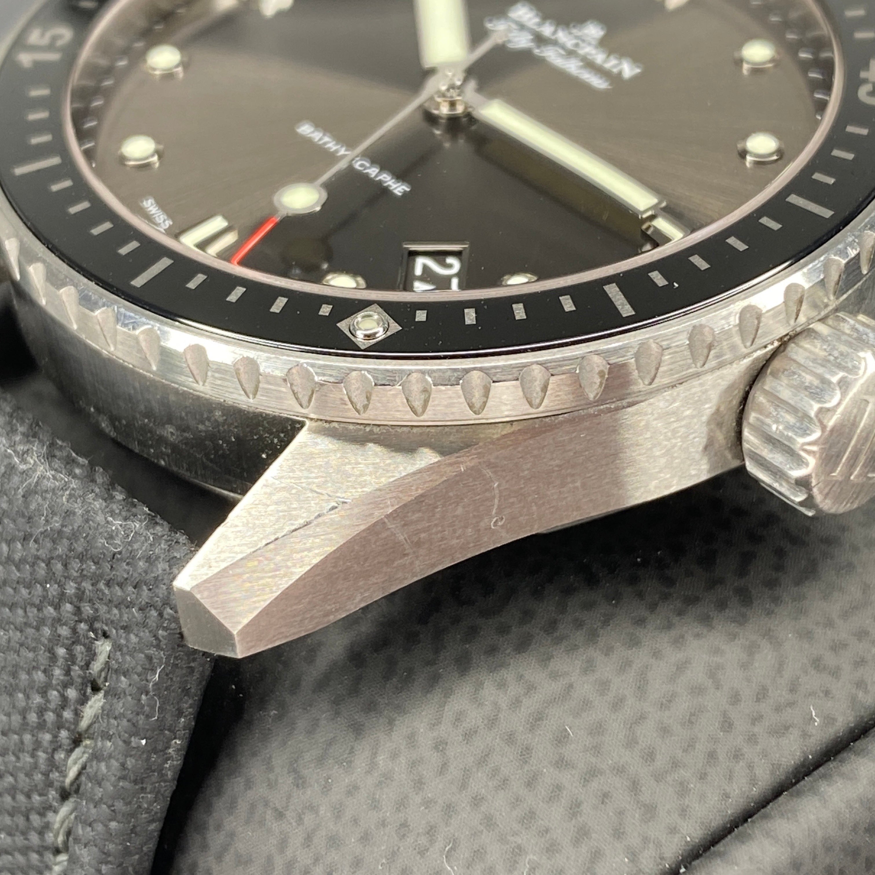 BLANCPAIN FIFTY FATHOMS BATHYSCAPHE 5000-1110-NABA 09/2022 FULLSET