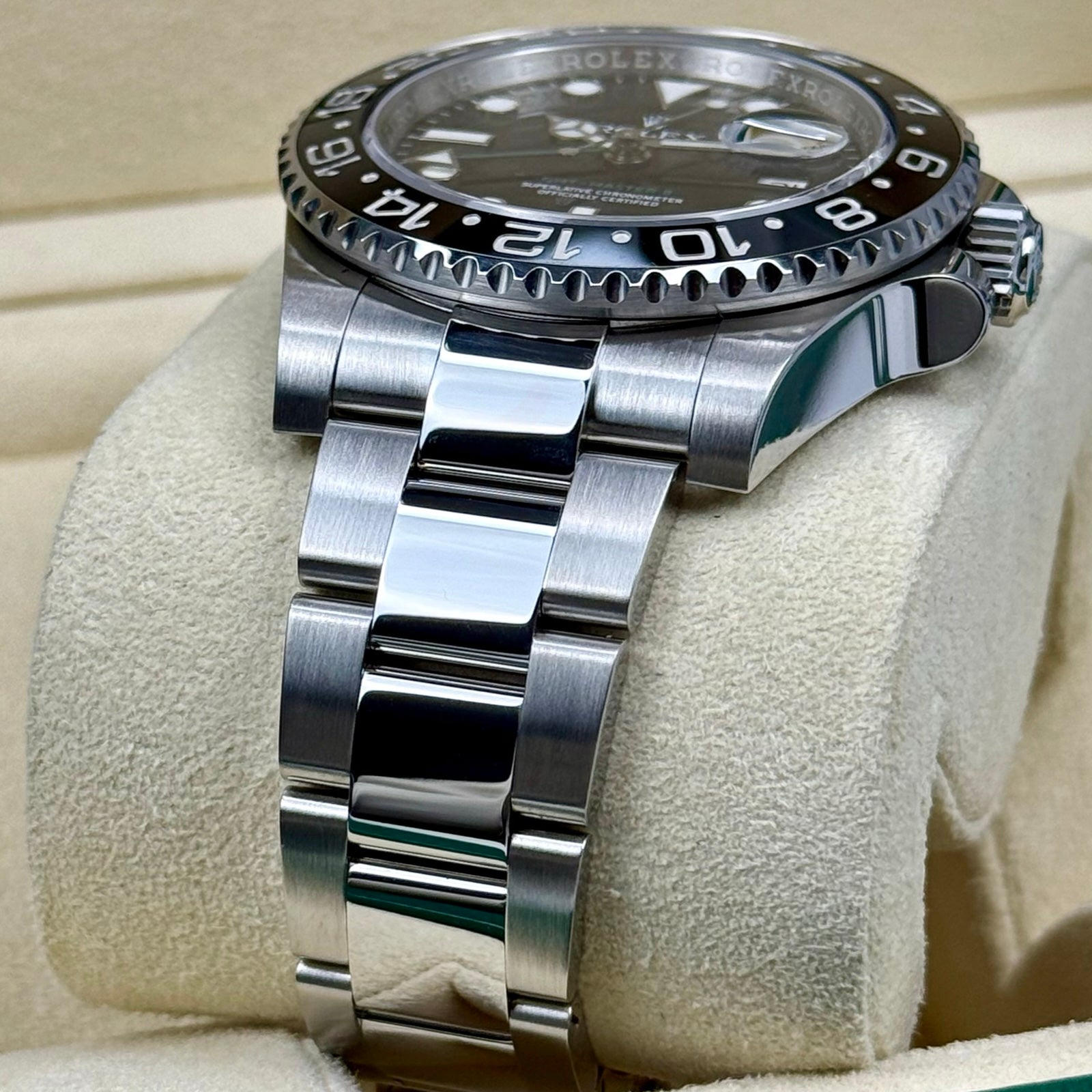 ROLEX GMT-MASTER II 116710LN 11/2016 LC100 TOP ZUSTAND FULLSET