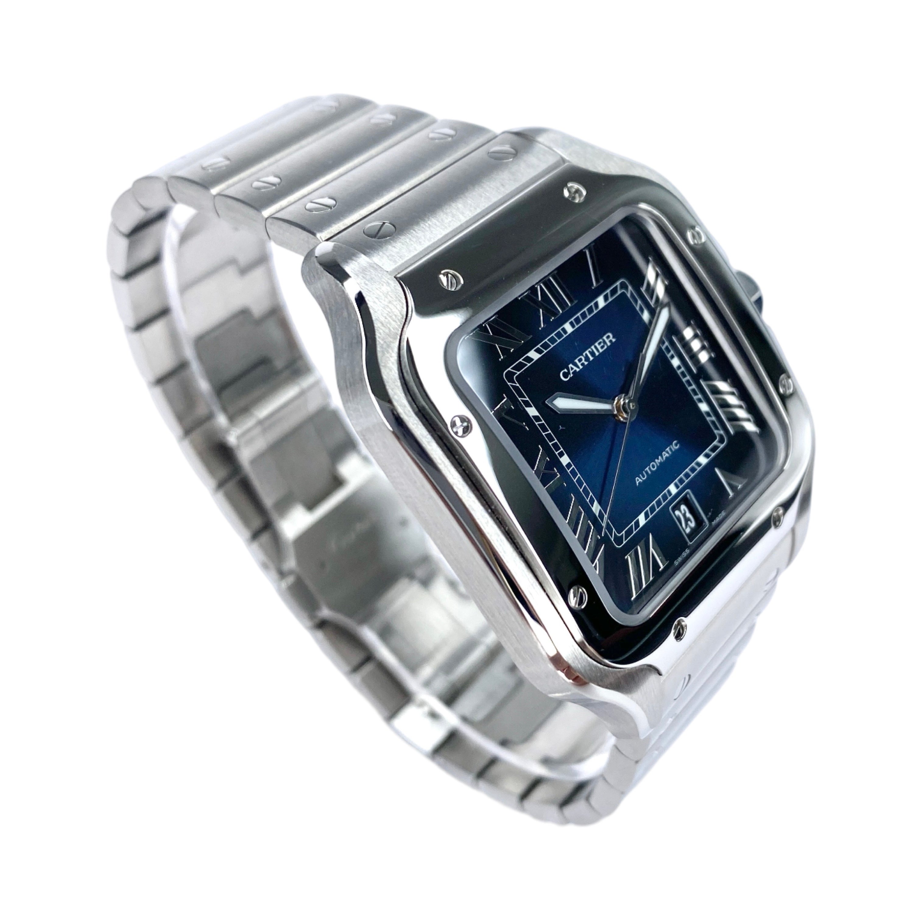 CARTIER SANTOS DE CARTIER WSSA0030 BLUE 2020 FULLSET