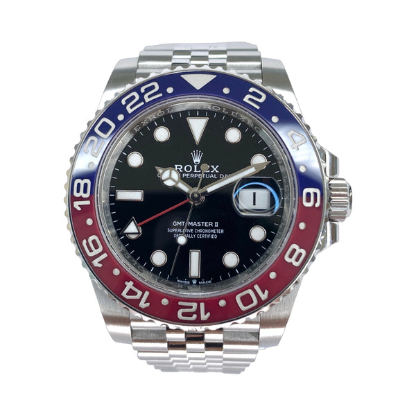 ROLEX GMT-MASTER II PEPSI 126710BLRO JUBILEE 02/2023 FULLSET