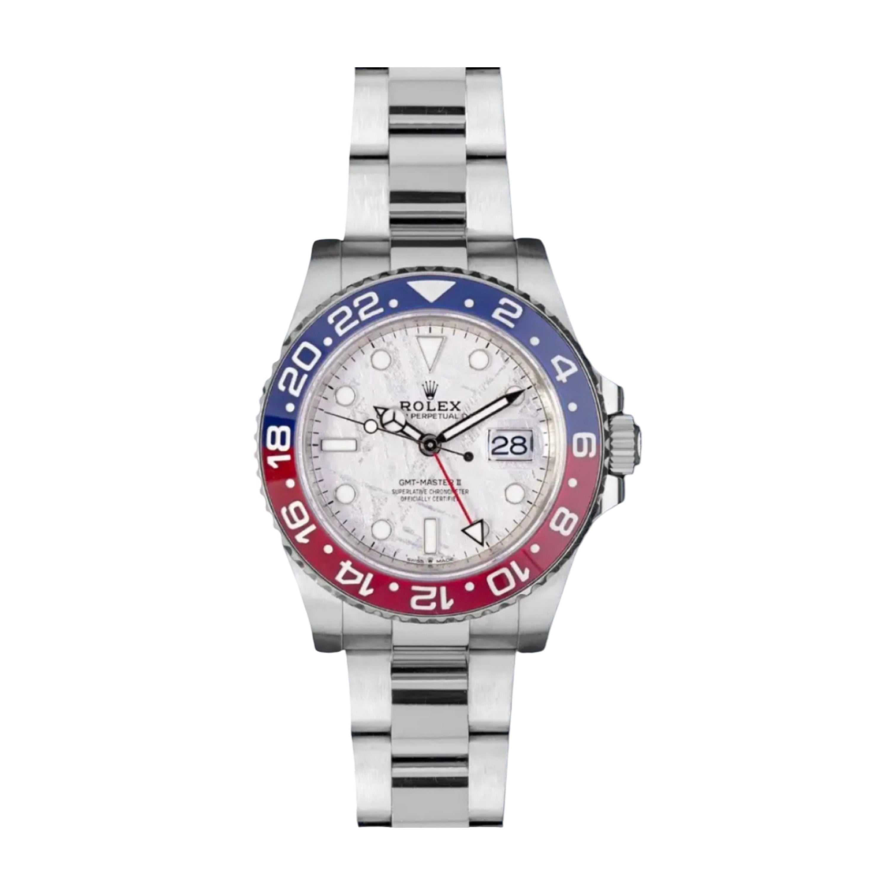 ROLEX GMT-MASTER II PEPSI 126710BLRO JUBILEE 2024 NEW FULLSET 