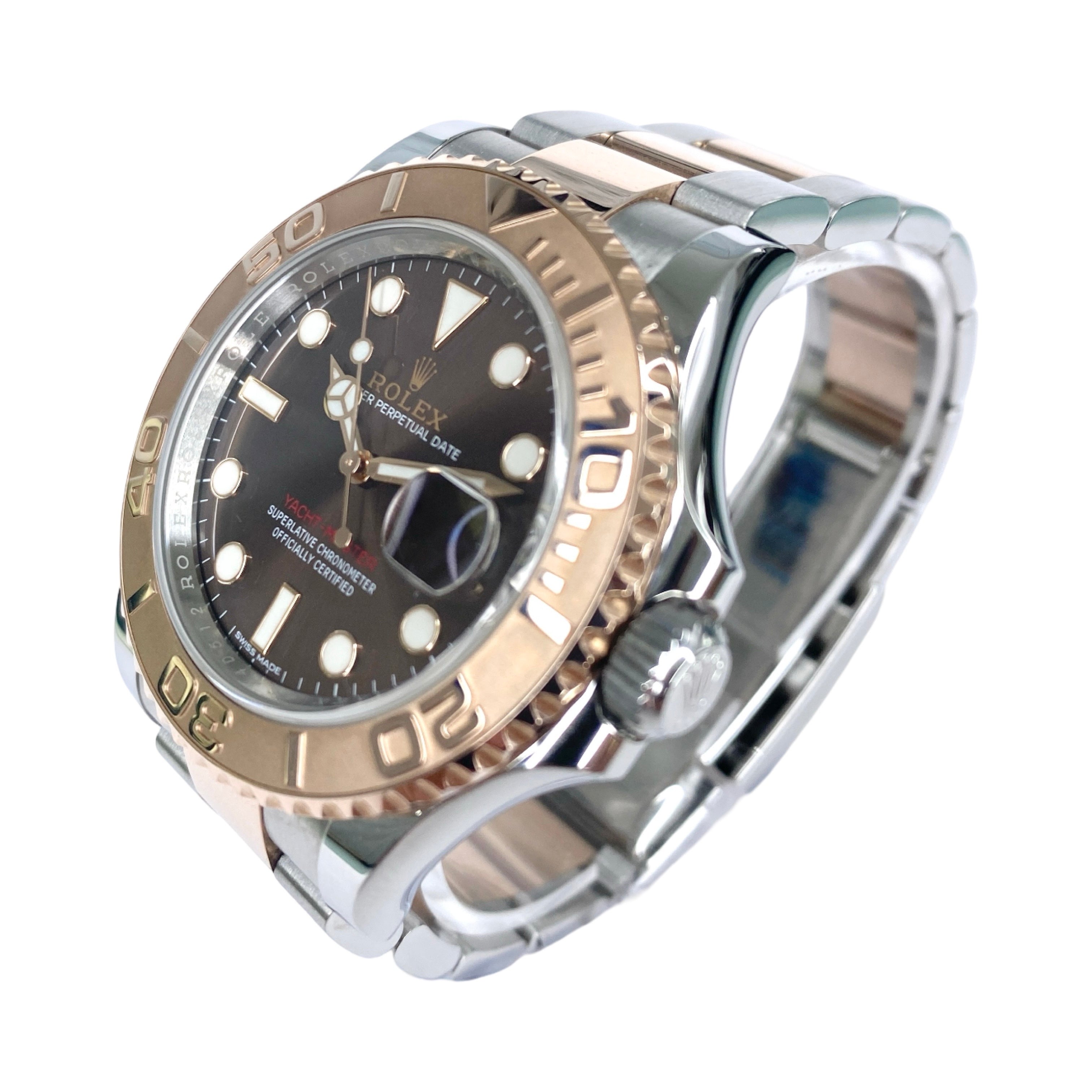 ROLEX YACHT-MASTER 40 116621 09/2016 CHOCOLATE DIAL FULLSET