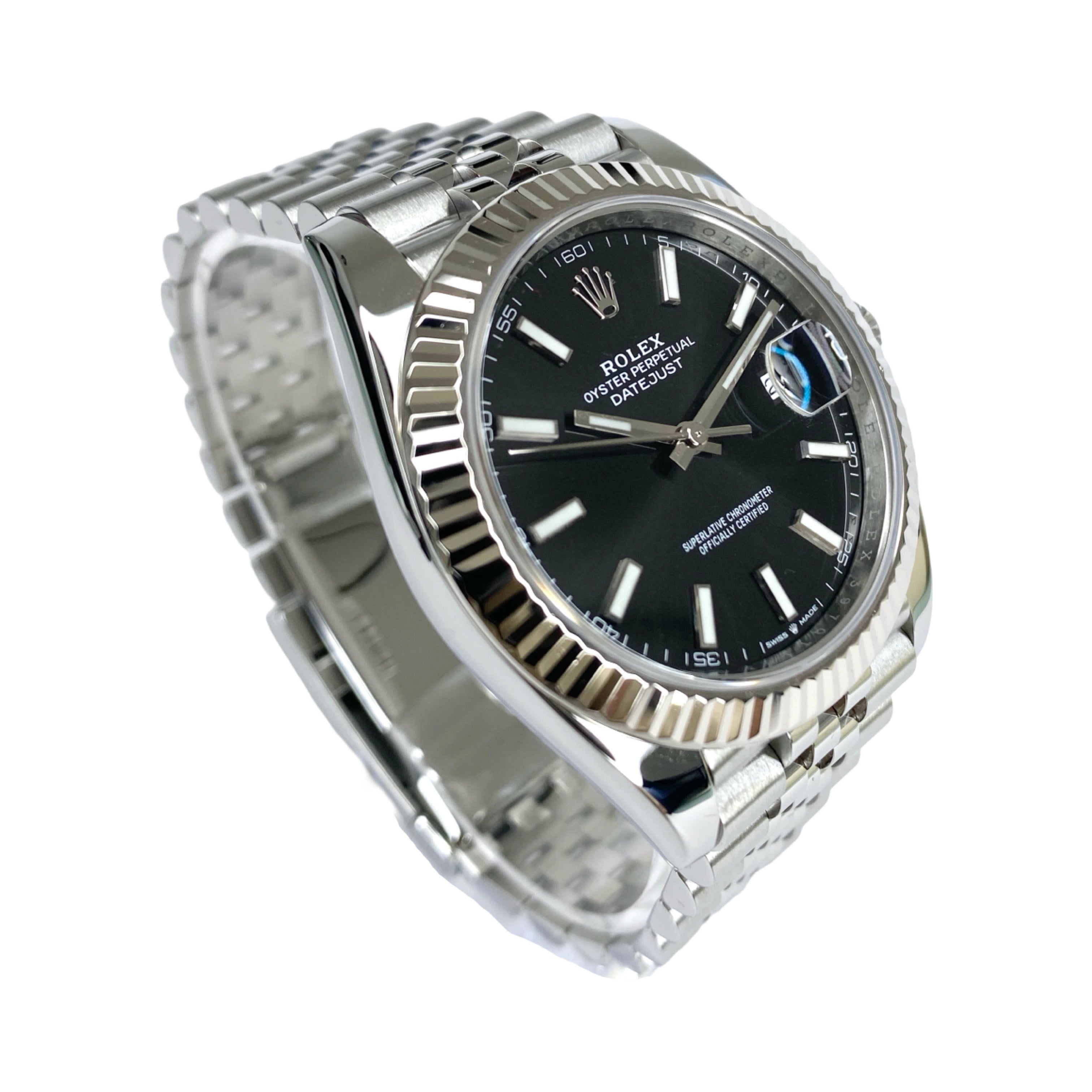ROLEX DATEJUST 41 126334 2023 AZZURO FULL SET