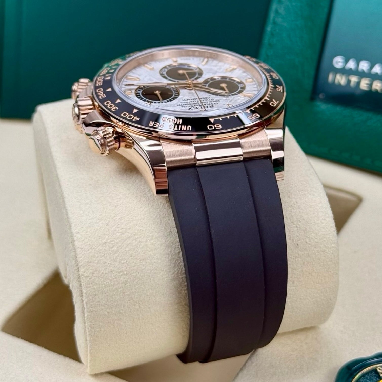 ROLEX DAYTONA OYSTERFLEX ROSÉGOLD METEORIT 126515LN 12/2025 LC100 NEU FULLSET