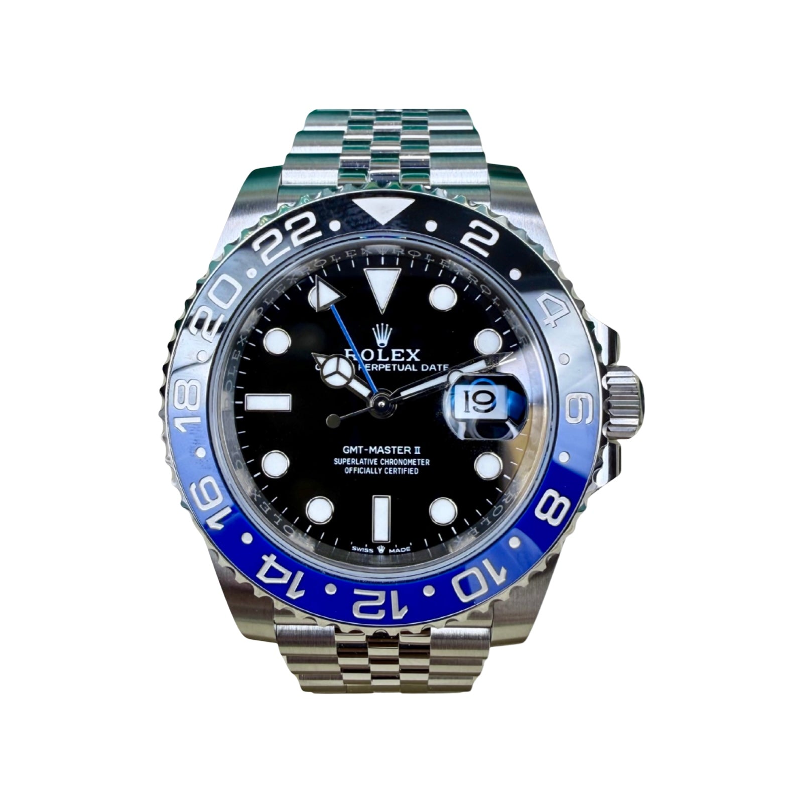 ROLEX GMT-MASTER II 126710BLNR BATGIRL 2024 NEW FULLSET 
