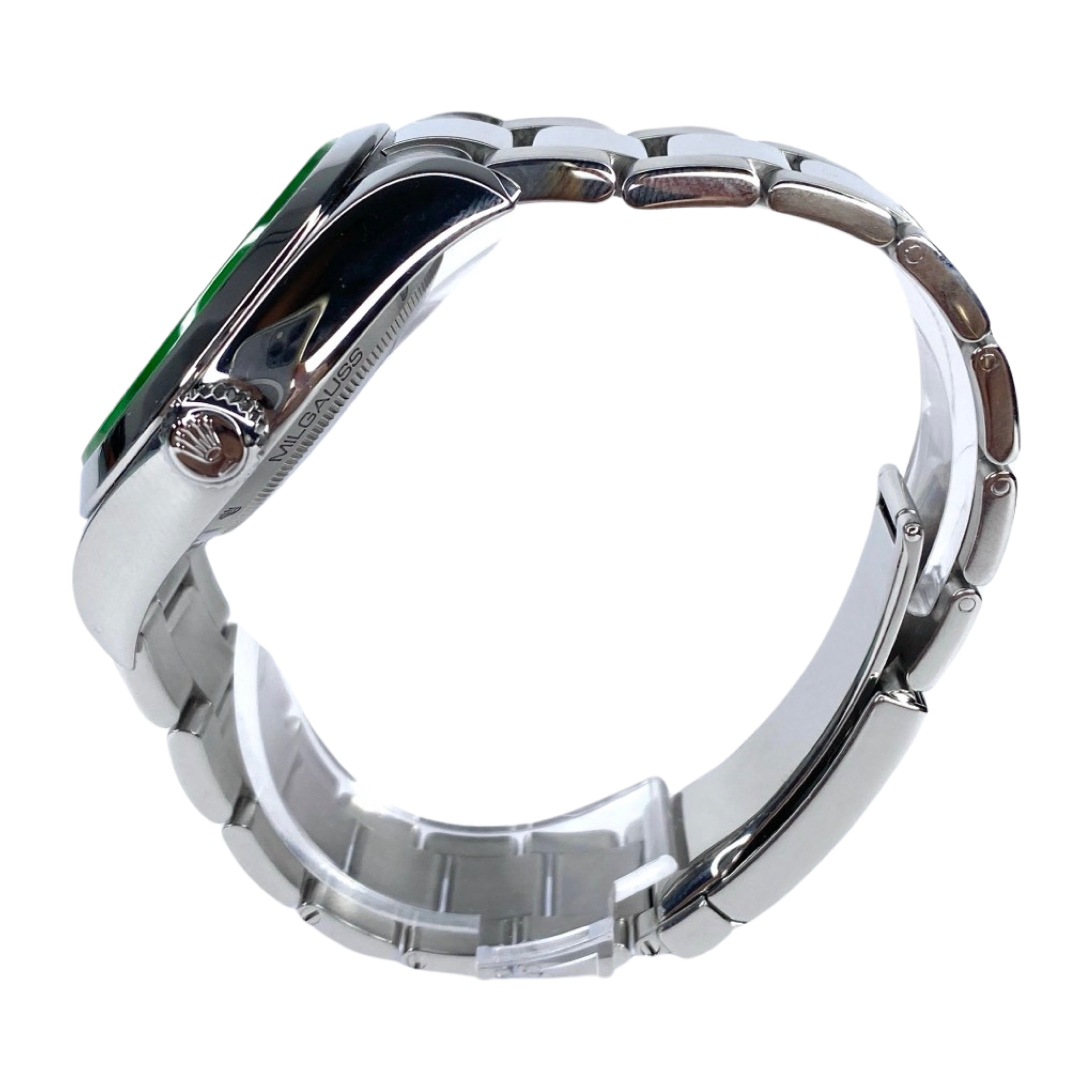 ROLEX MILGAUSS SCHWARZ 116400GV 2017 LC EU FULLSET