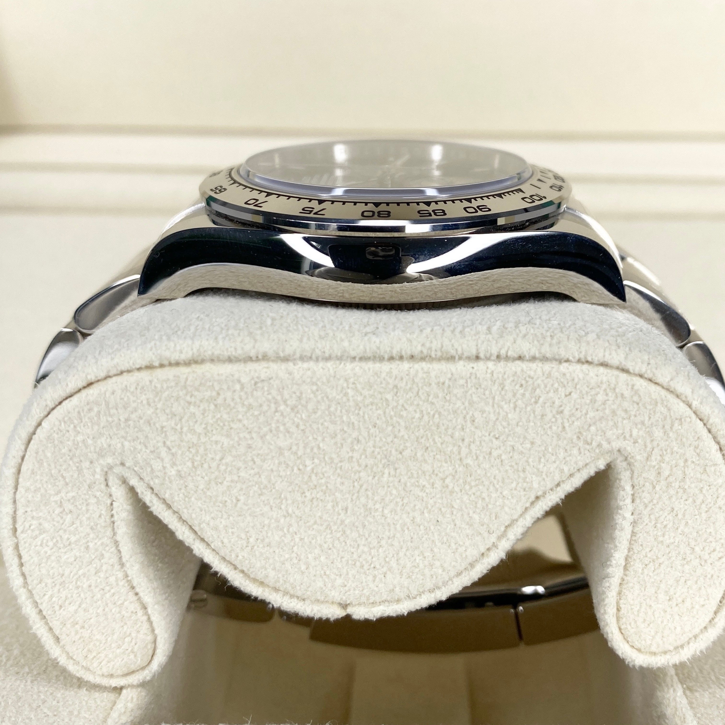 ROLEX COSMOGRAPH DAYTONA 126509 WEIßGOLD SCHWARZ 01/2024 LC100 NEU FULLSET