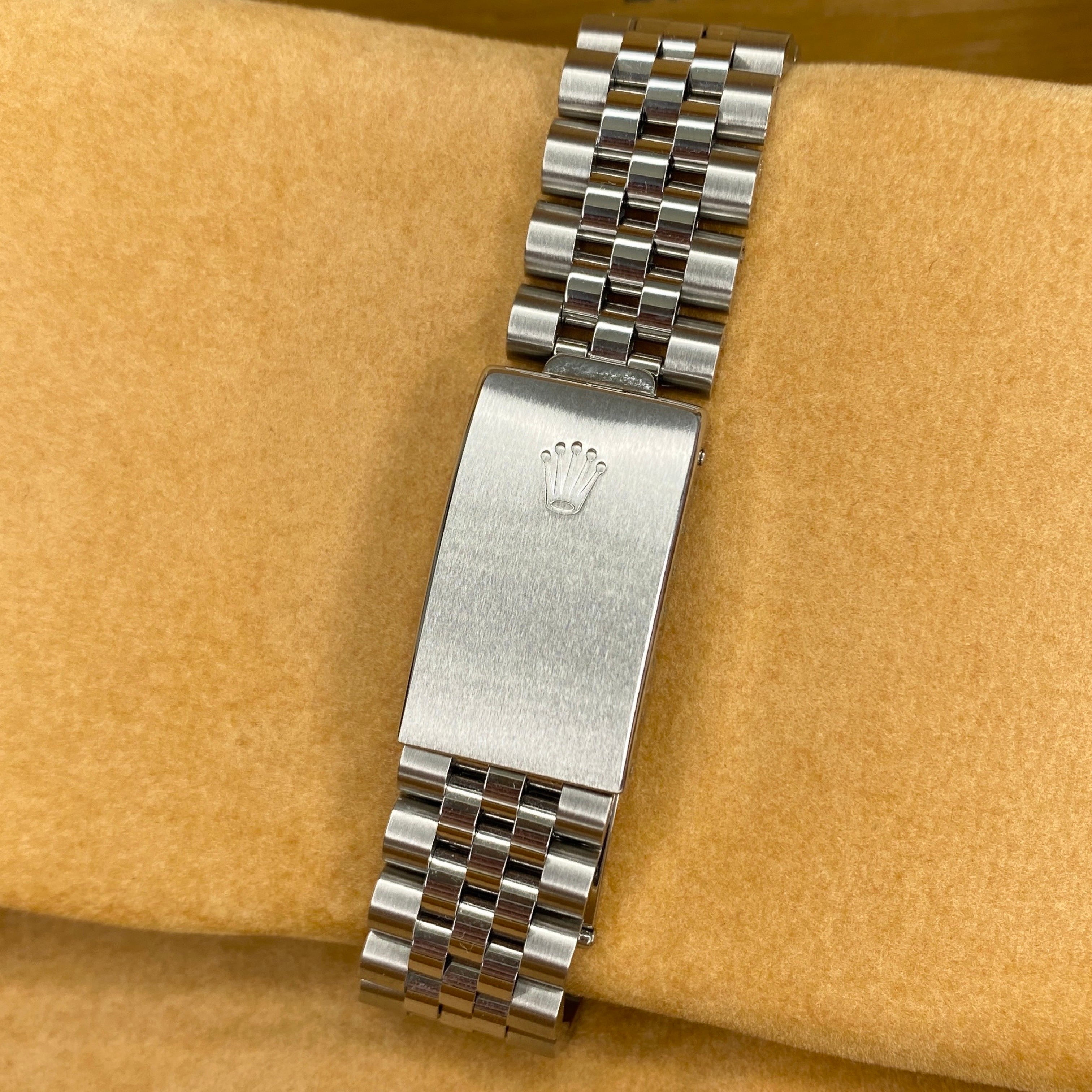 ROLEX DATEJUST 36 16200 BLAU 2004 LC100 FULLSET BUCHERER SERVICE