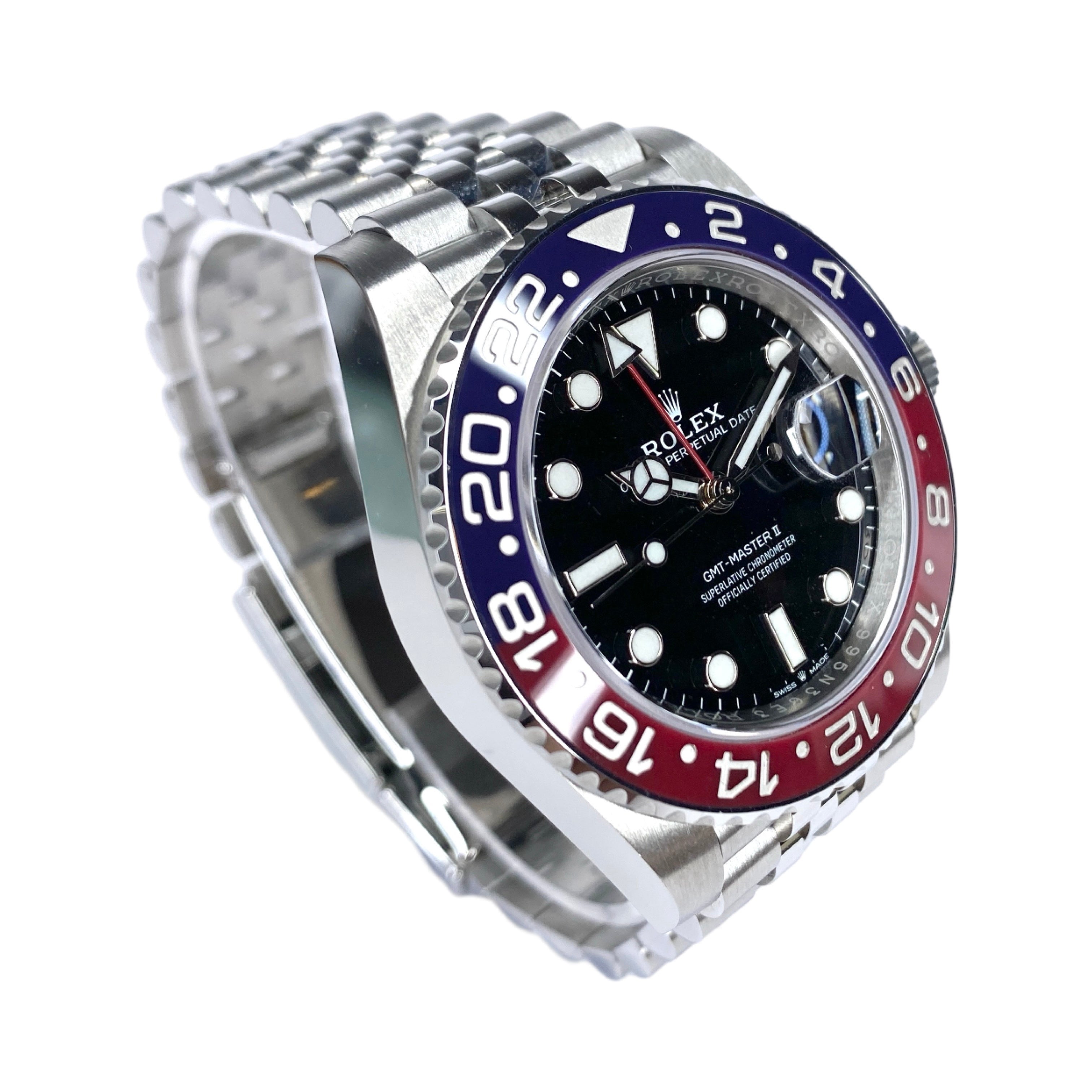 ROLEX GMT-MASTER II PEPSI 126710BLRO JUBILEE 2024 NEW FULLSET 