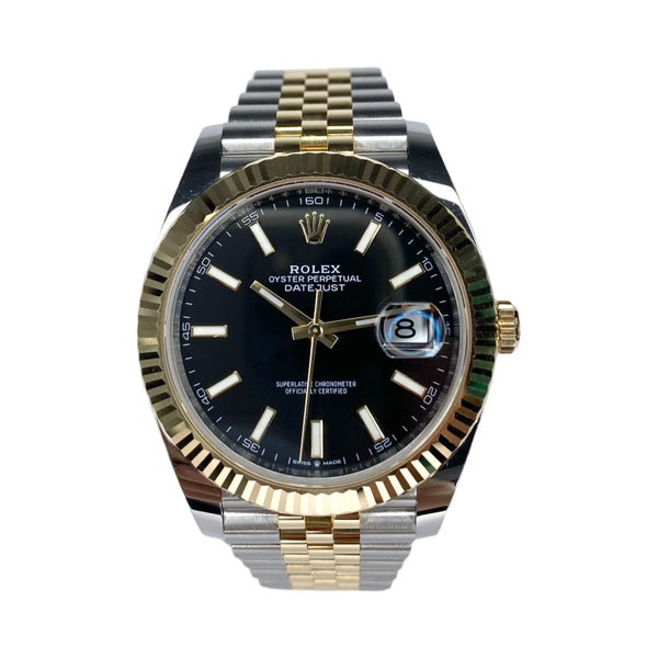 ROLEX DATEJUST 41 126334 2023 AZZURO FULL SET