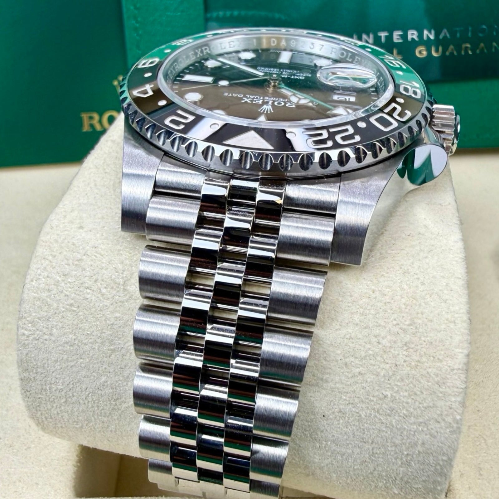 ROLEX GMT-MASTER II SPRITE 126720VTNR JUBILEE 10/2025 LC100 NEU FULLSET