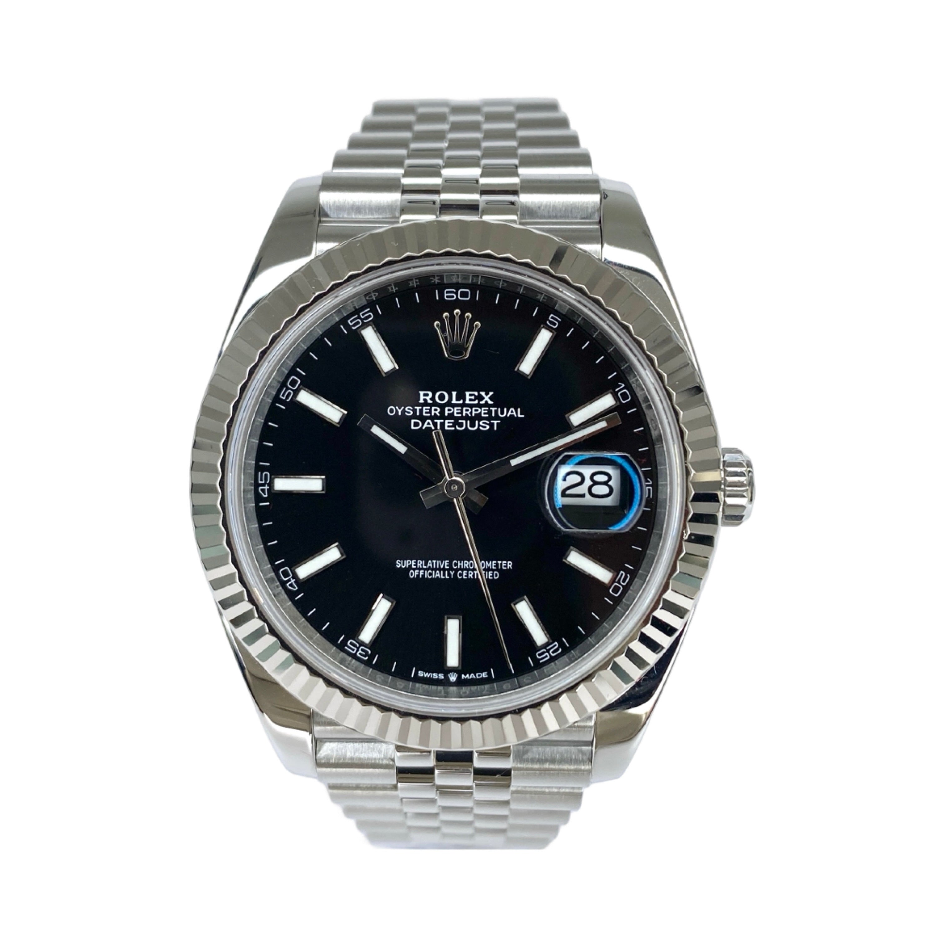 ROLEX DATEJUST 41 126334 2023 AZZURO FULL SET