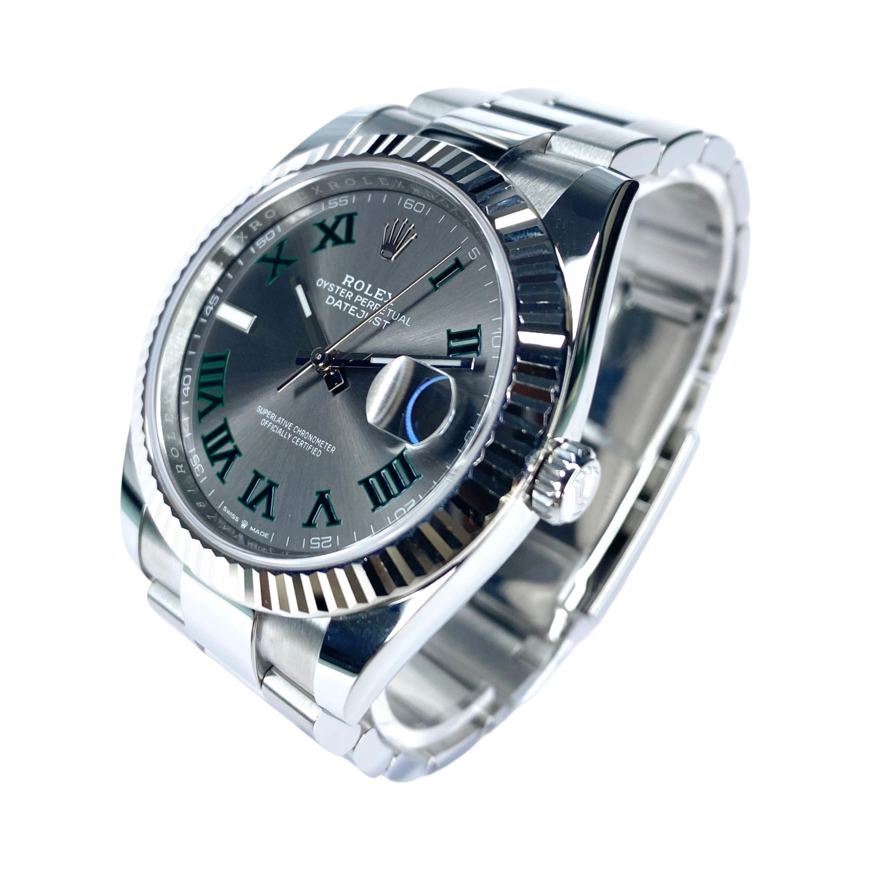 ROLEX DATEJUST 41 126334 2023 AZZURO FULL SET