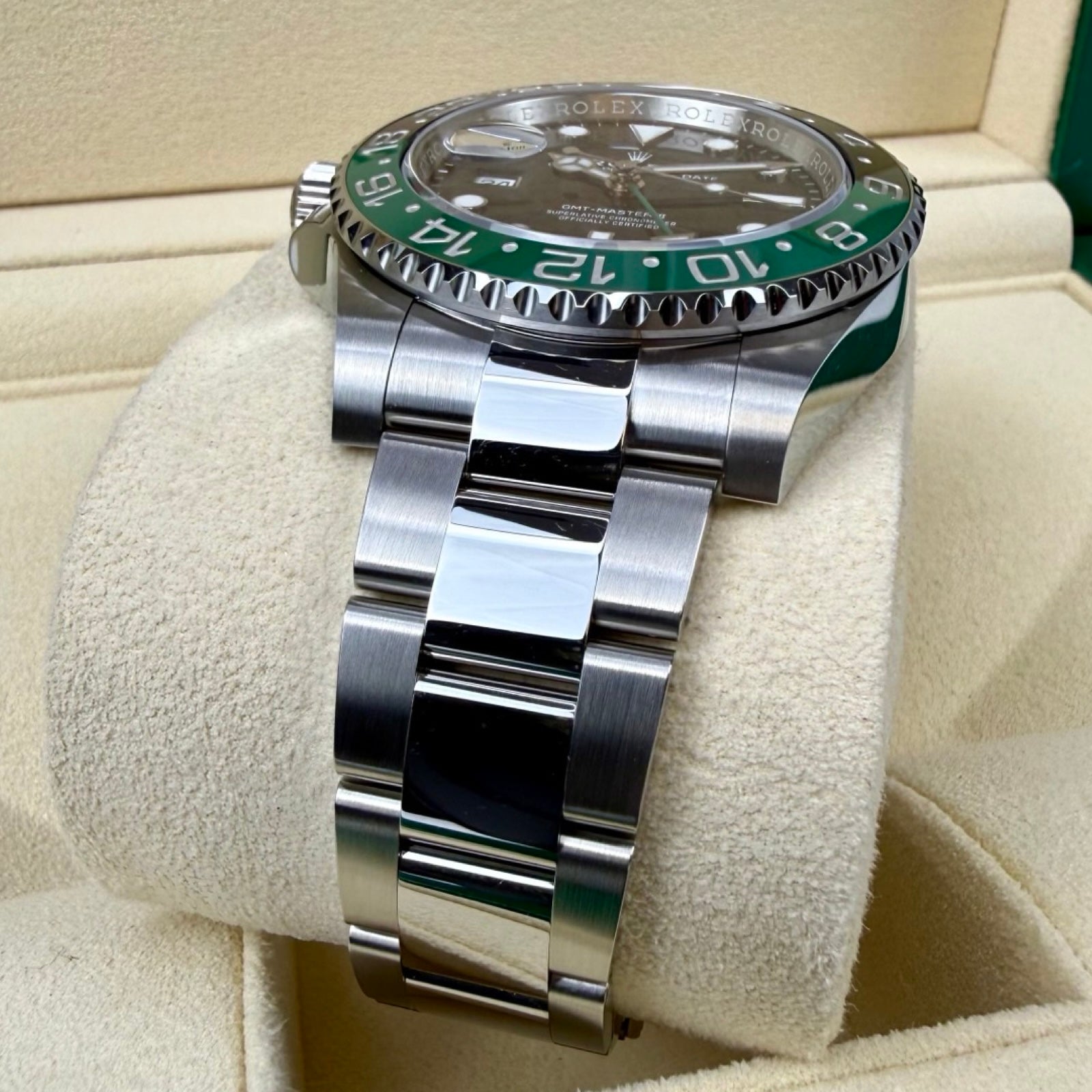 ROLEX GMT-MASTER II SPRITE 126720VTNR OYSTER 08/2024 NEU FULLSET