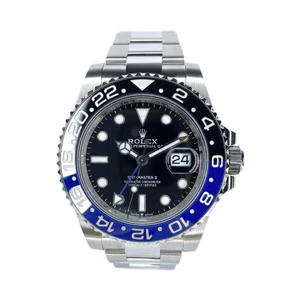 ROLEX GMT-MASTER II 126710BLNR BATMAN 2024 NEU FULLSET