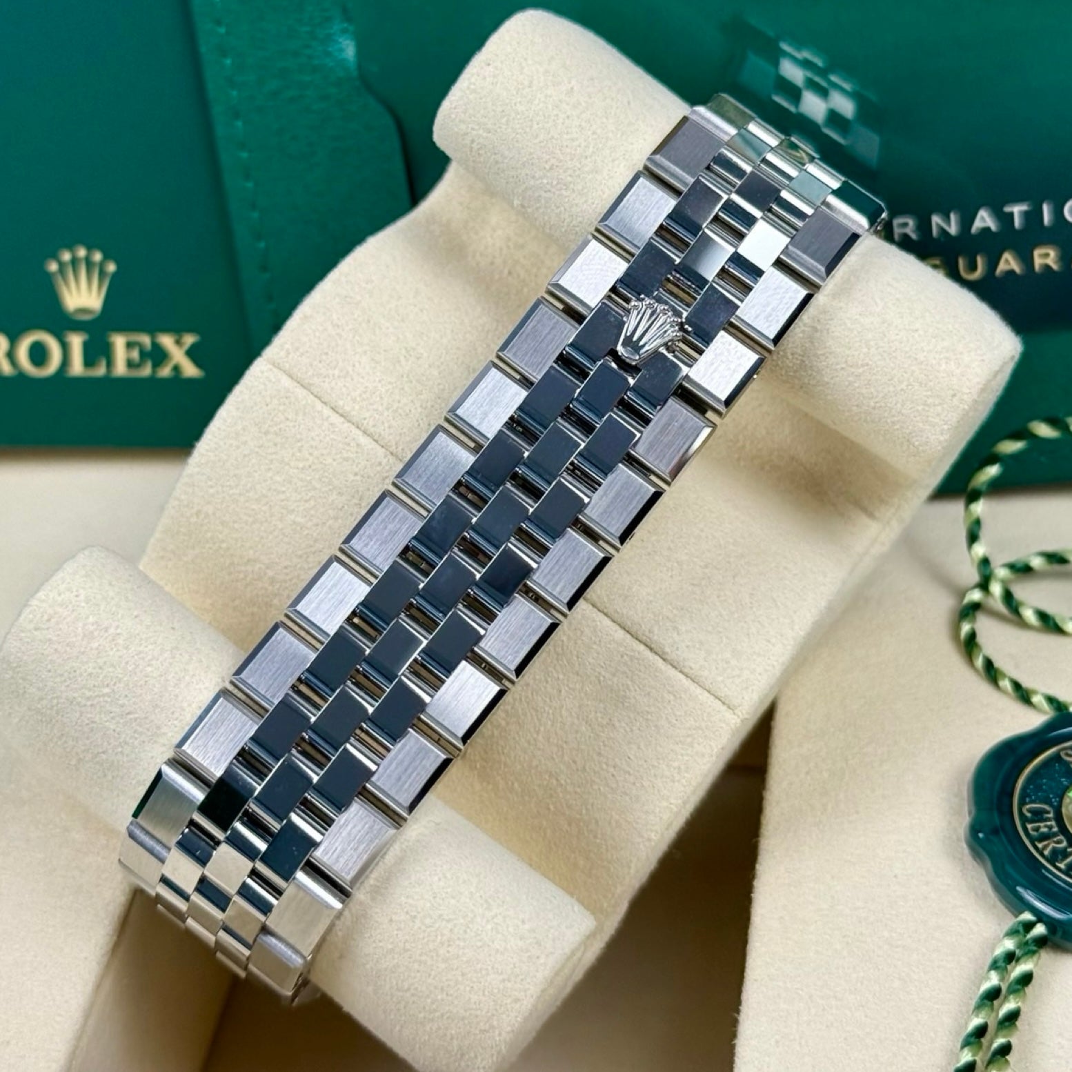 ROLEX LAND-DWELLER 36 STAHL 127234 03/2026 LC100 NEU FULLSET