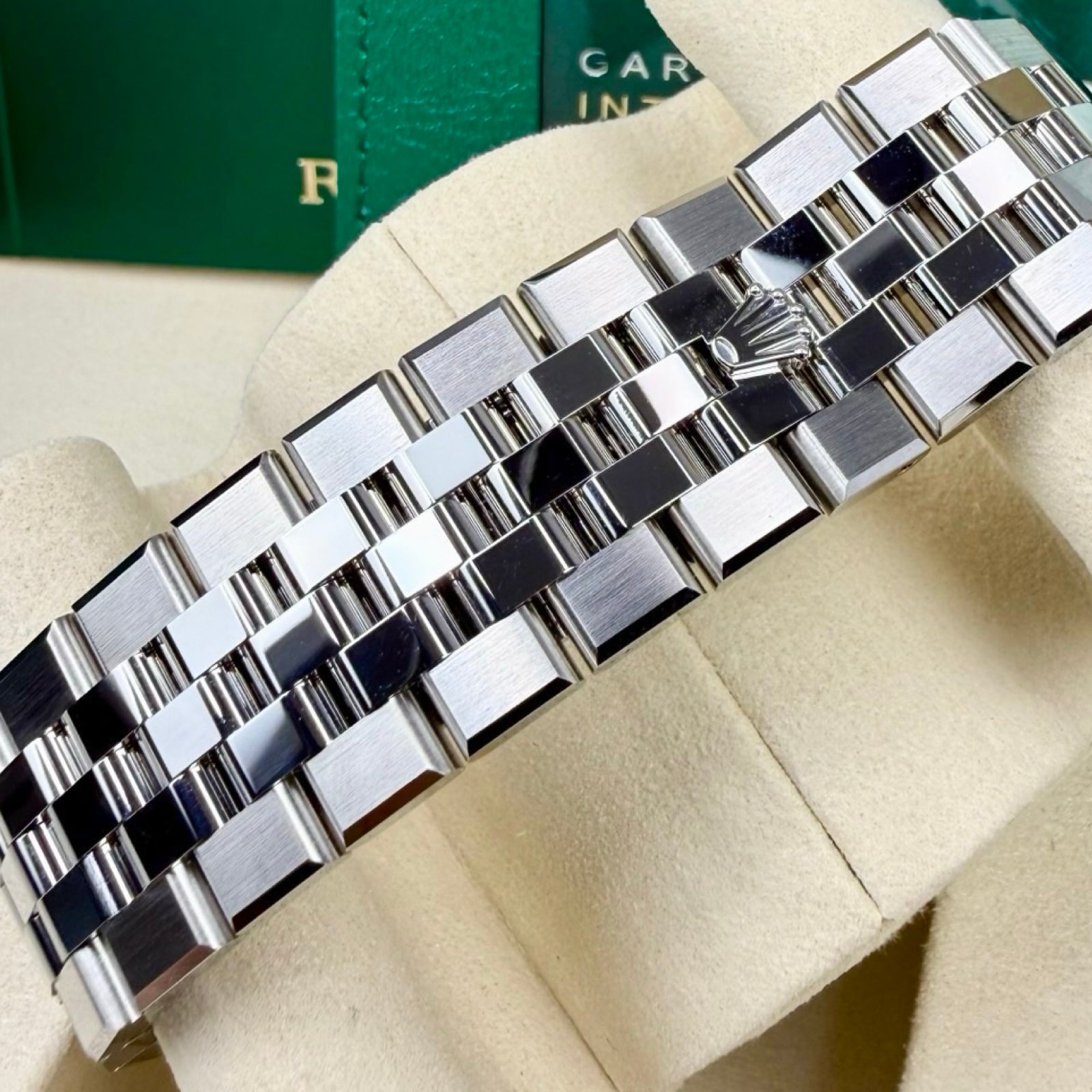 ROLEX LAND-DWELLER 40 STAHL 127334 12/2025 NEU FULLSET