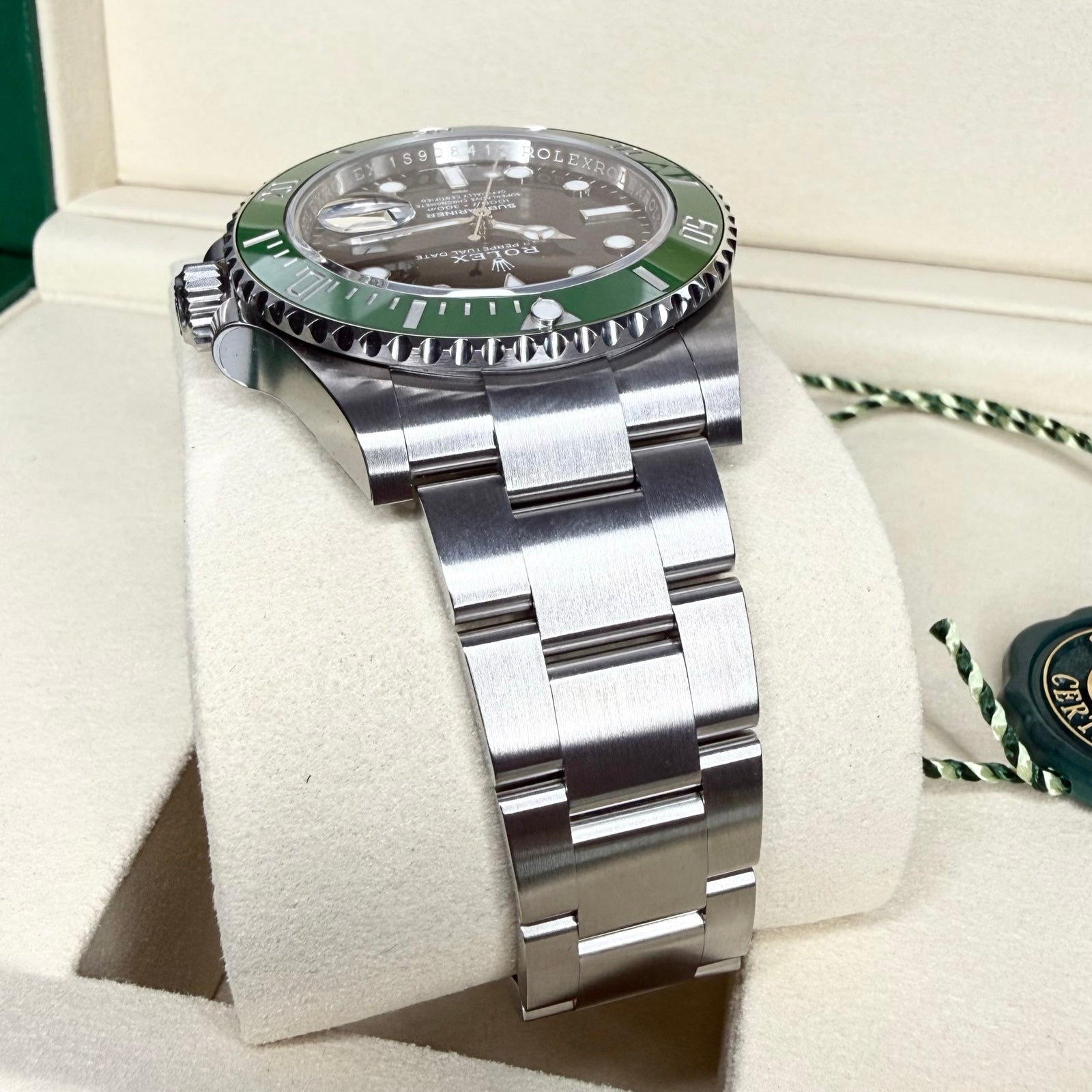 ROLEX SUBMARINER DATE 126610LV "STARBUCKS" 08/2025 LC100 NEW FULLSET