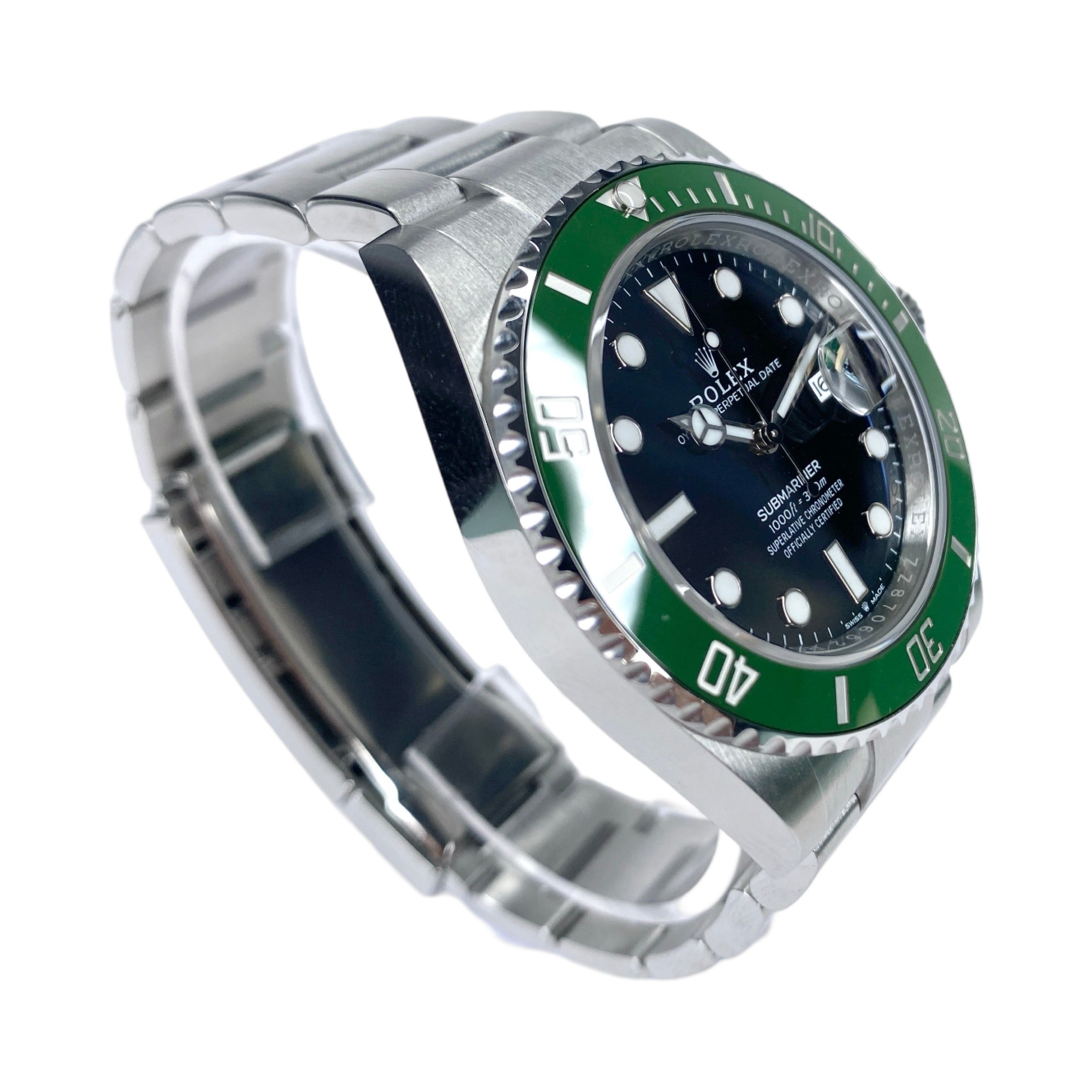 ROLEX SUBMARINER DATE 126610LV "STARBUCKS" 08/2025 LC100 NEW FULLSET