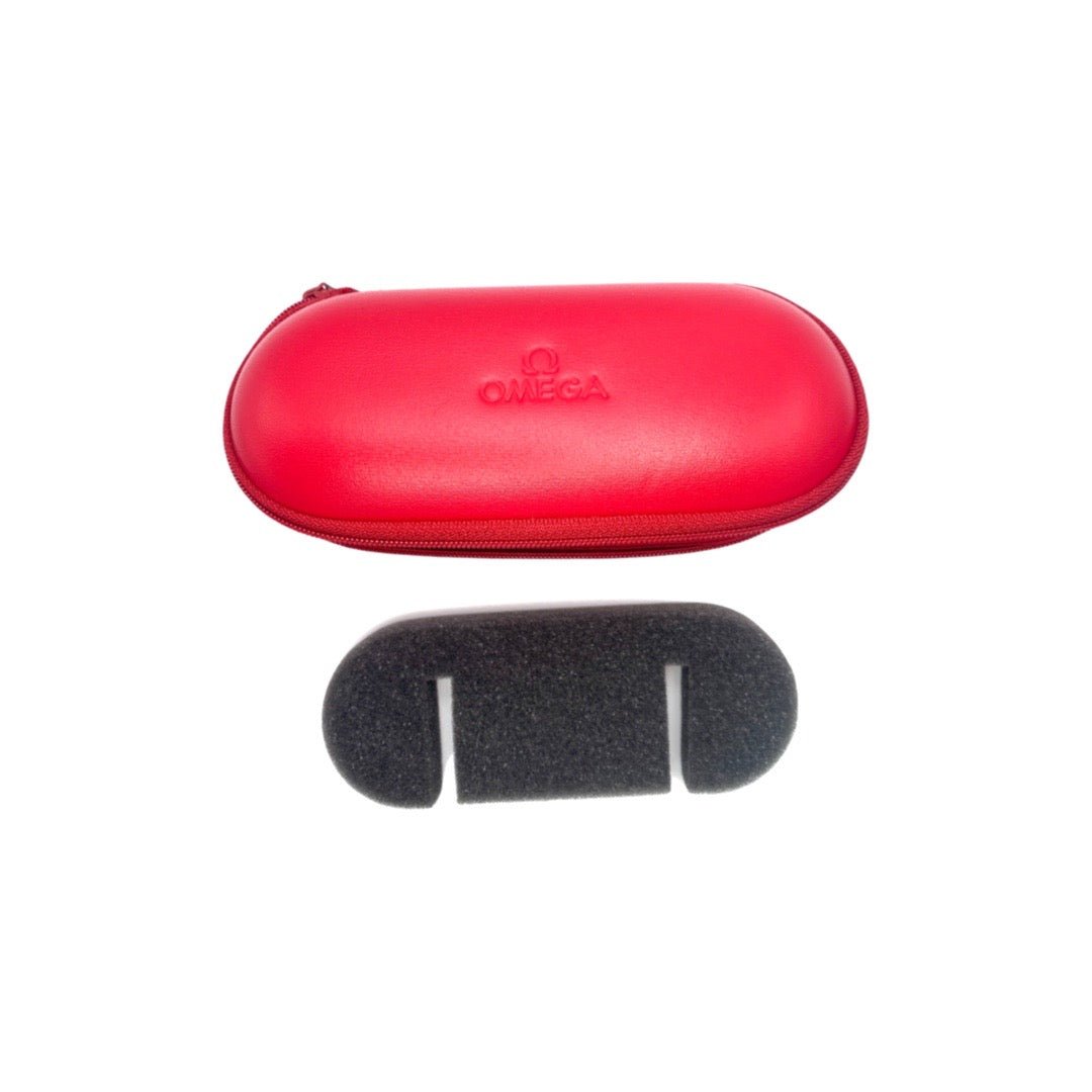 OMEGA REISETUI TRAVELCASE ROT NEU