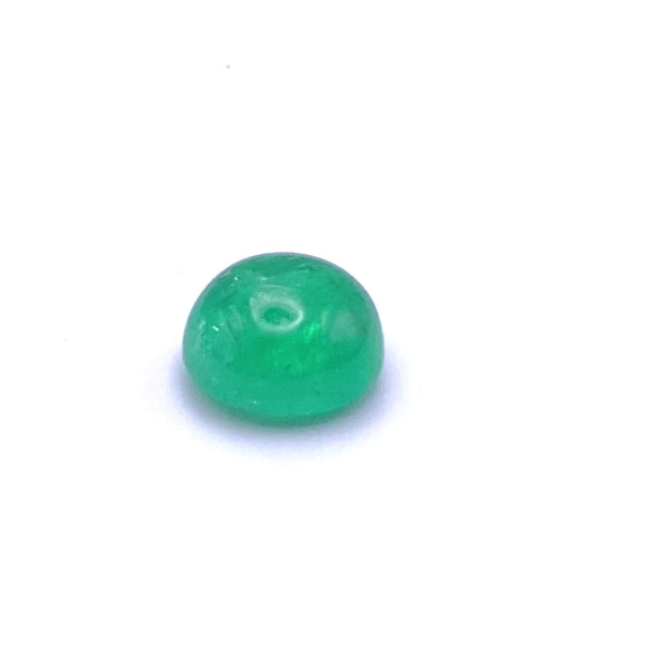 NATURAL ETHIOPIAN EMERALD 4.60 CT CABOCHON ROUND