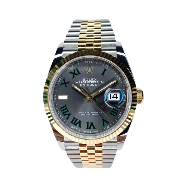 ROLEX DATEJUST 36 126233 2024 WIMBLEDON FULLSET