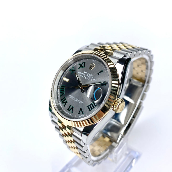 ROLEX DATEJUST 36 126233 2024 WIMBLEDON FULLSET