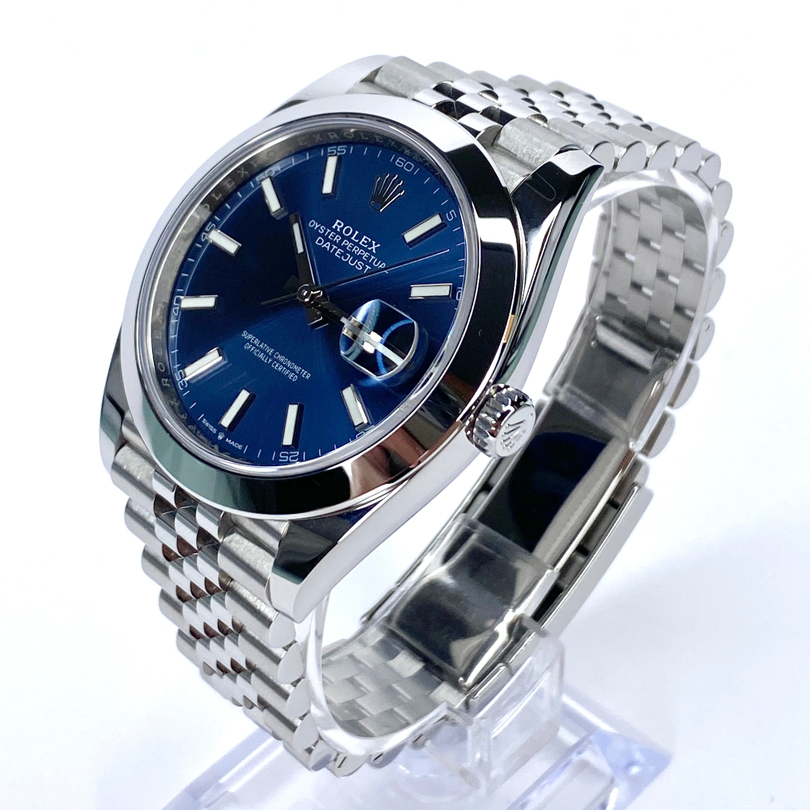 ROLEX DATEJUST 41 126300 2020 FULLSET LC100