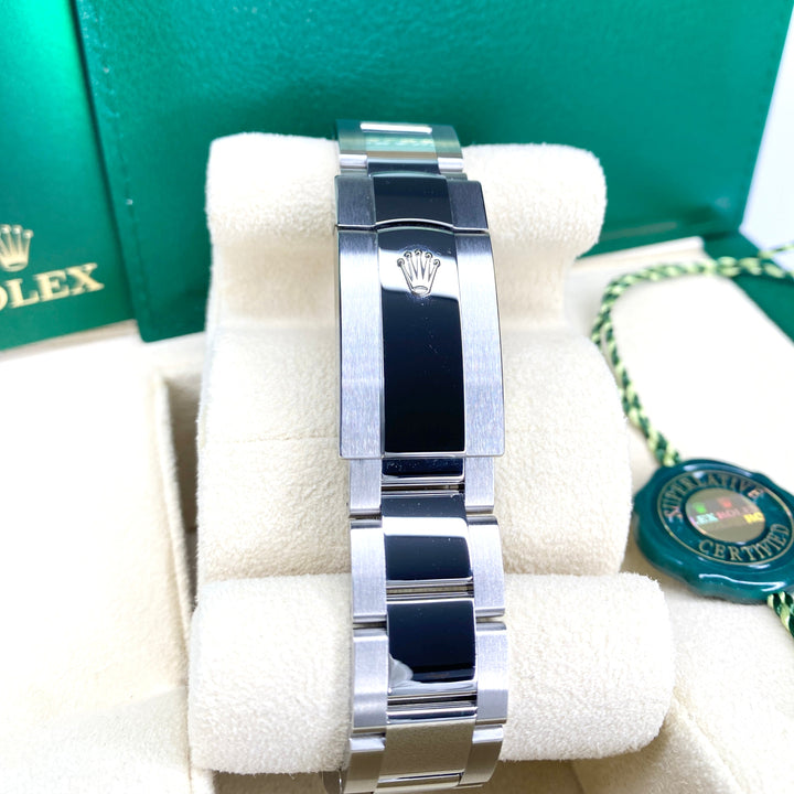 ROLEX DATEJUST 41 126300 2023 WIE NEU FULLSET SCHWARZ