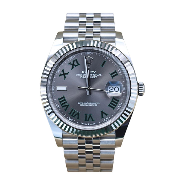 ROLEX DATEJUST 41 126334 WIMBLEDON 2024 NEU FULLSET