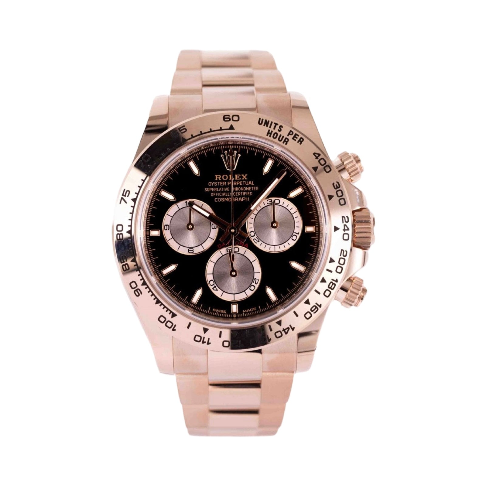 ROLEX DAYTONA 126505 EVEROSE SCHWARZ 09/2023 NEU FULLSET
