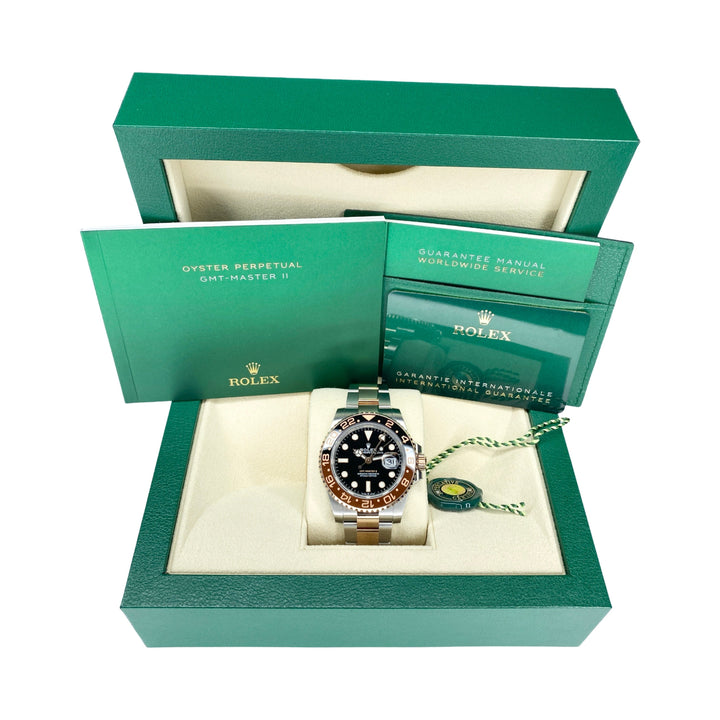 ROLEX GMT-MASTER II 126711CHNR ROOTBEER 2024 NEU FULLSET