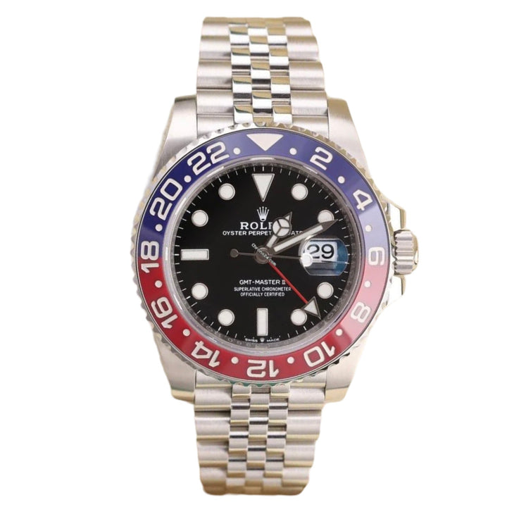 ROLEX GMT-MASTER II PEPSI 126710BLRO JUBILEE 2024 NEU FULLSET