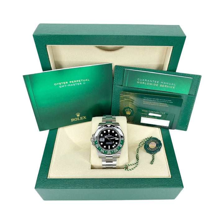 ROLEX GMT-MASTER II SPRITE 126720VTNR 2024 NEU FULLSET