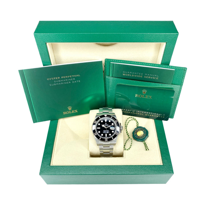 ROLEX SUBMARINER DATE 126610LN 11/2023 NEU FULLSET