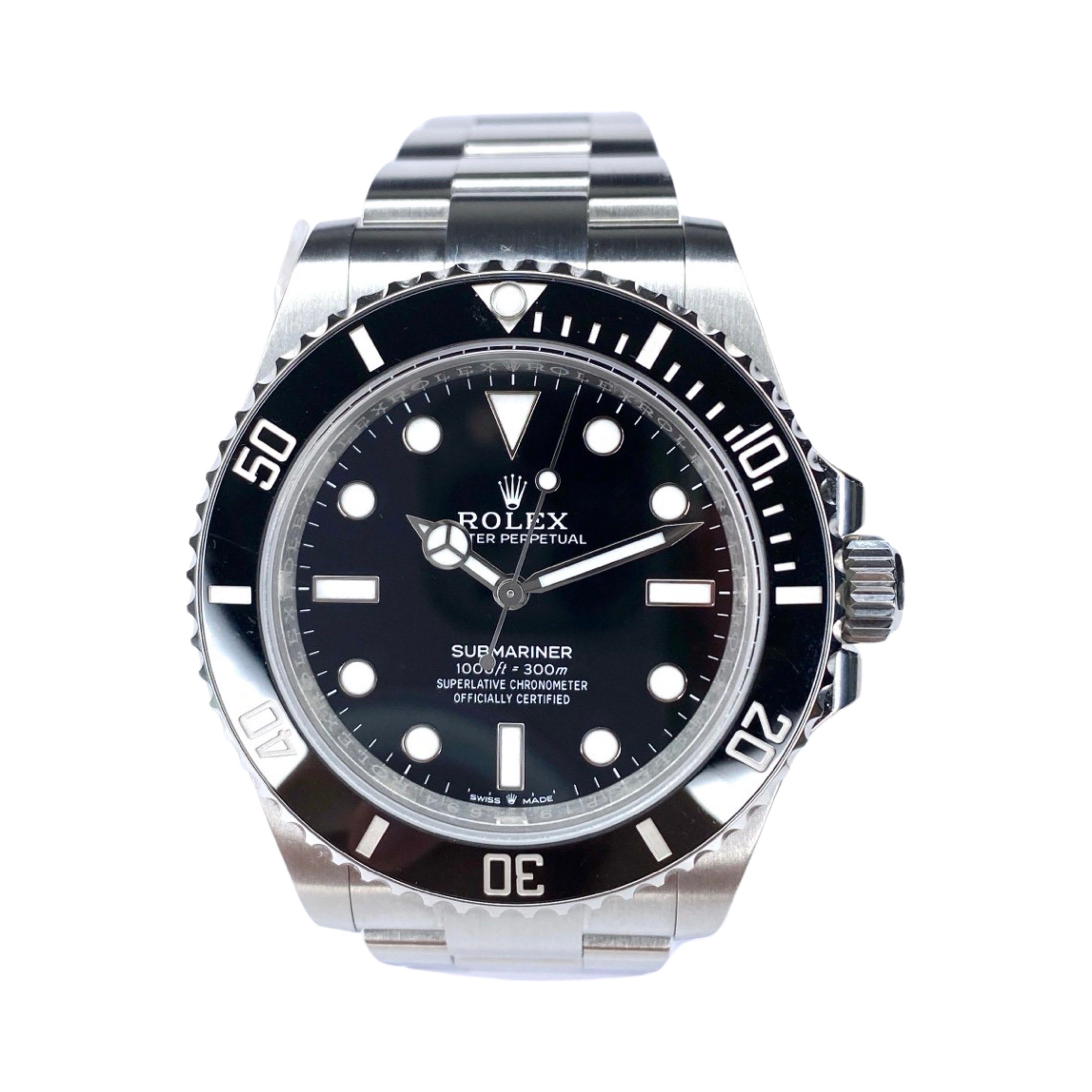 Rolex Submariner No Date 124060 2024 Neu Fullset Stickers – Finer Things